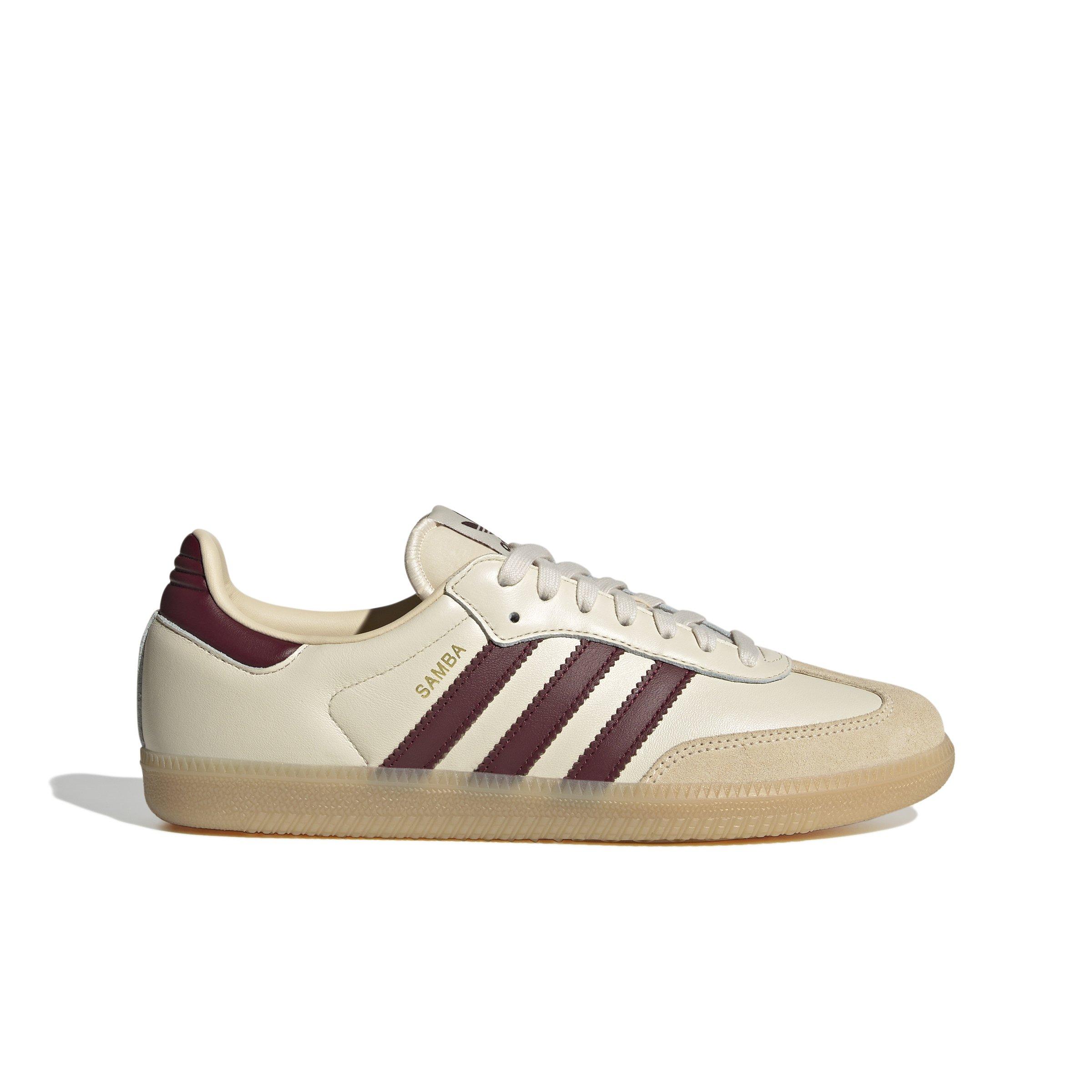 adidas Originals Samba OG "Wonder White/Shadow Red/Gum 3" Men's Shoe - WHITE/RED/GUM Thumbnail View 1