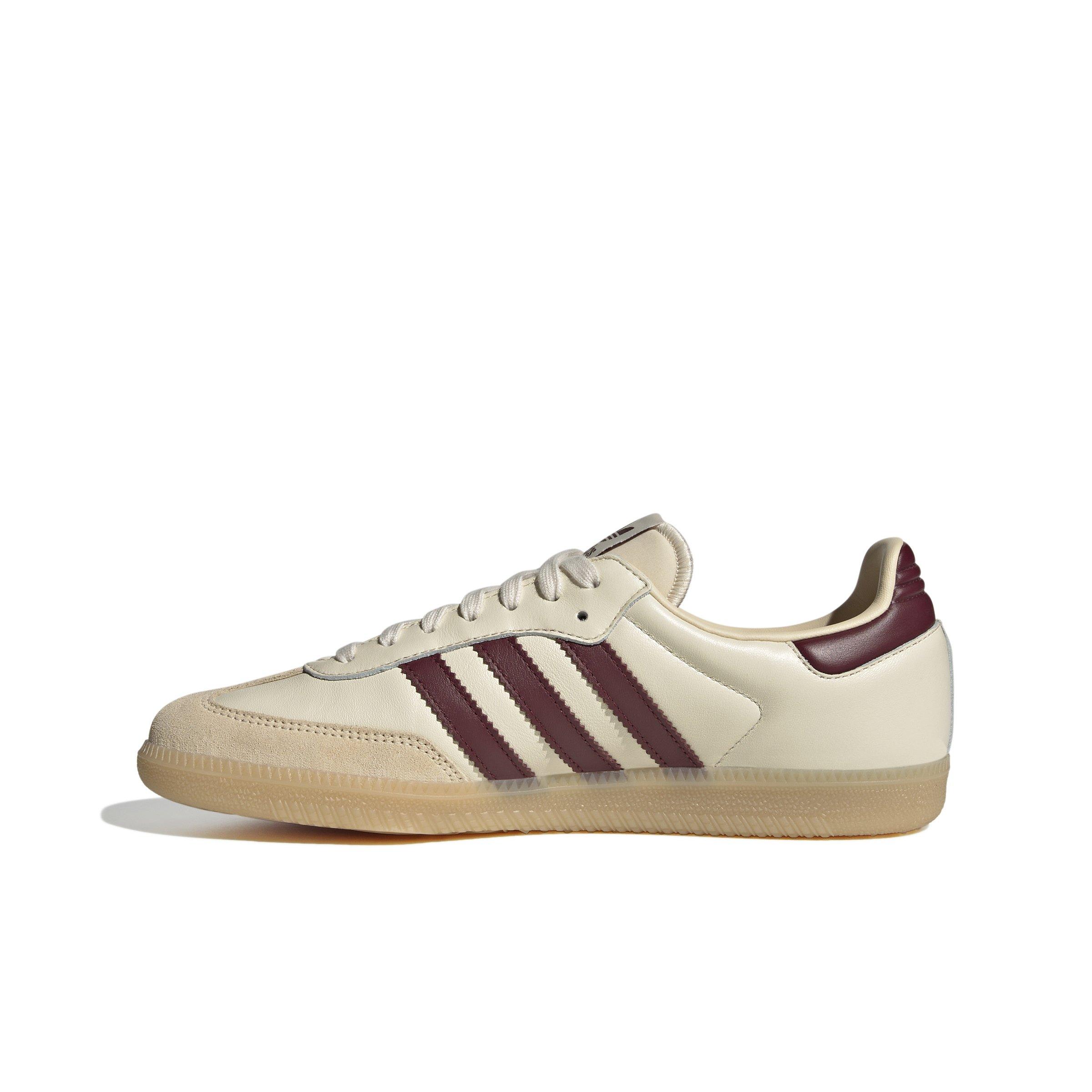 adidas Originals Samba OG "Wonder White/Shadow Red/Gum 3" Men's Shoe - WHITE/RED/GUM Thumbnail View 2