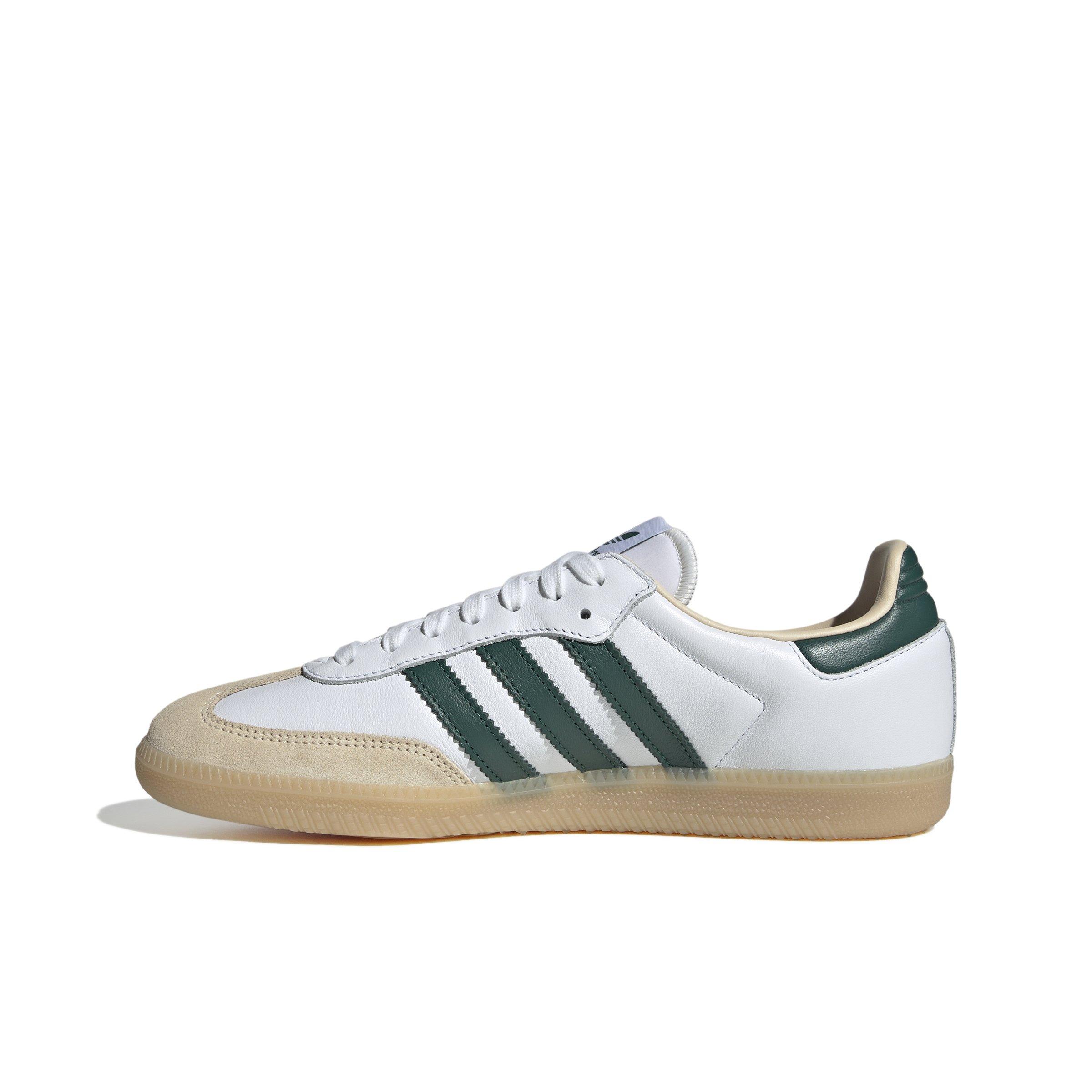 adidas Originals Samba OG "Ftwr White/Collegiate Green/Gum 3" Men's Shoe - WHITE/GREEN/GUM Thumbnail View 2