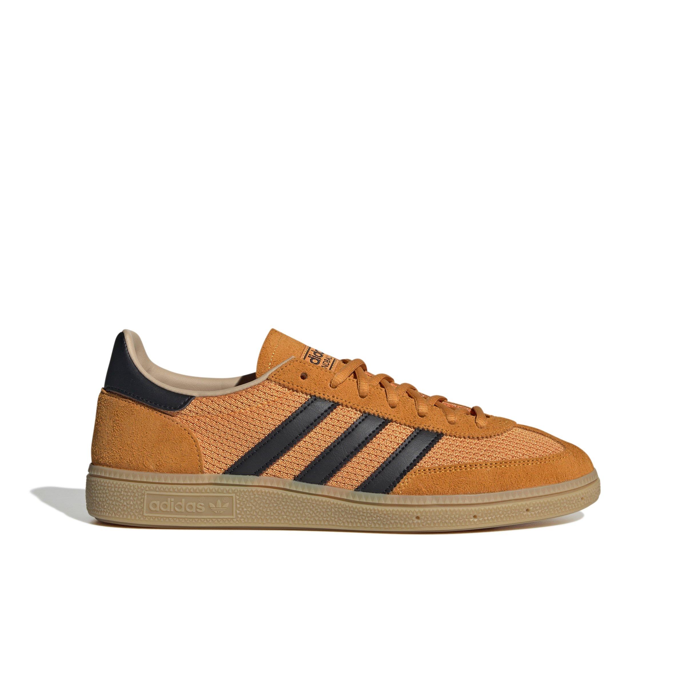 adidas Originals Handball Spezial "Crew Orange/Core Black/Warm Sandstone" Men's Shoe - ORANGE/BLACK/SANDSTONE Thumbnail View 1