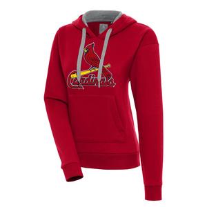 Antigua Women's St. Louis Cardinals Victory Pullover Hoodie
