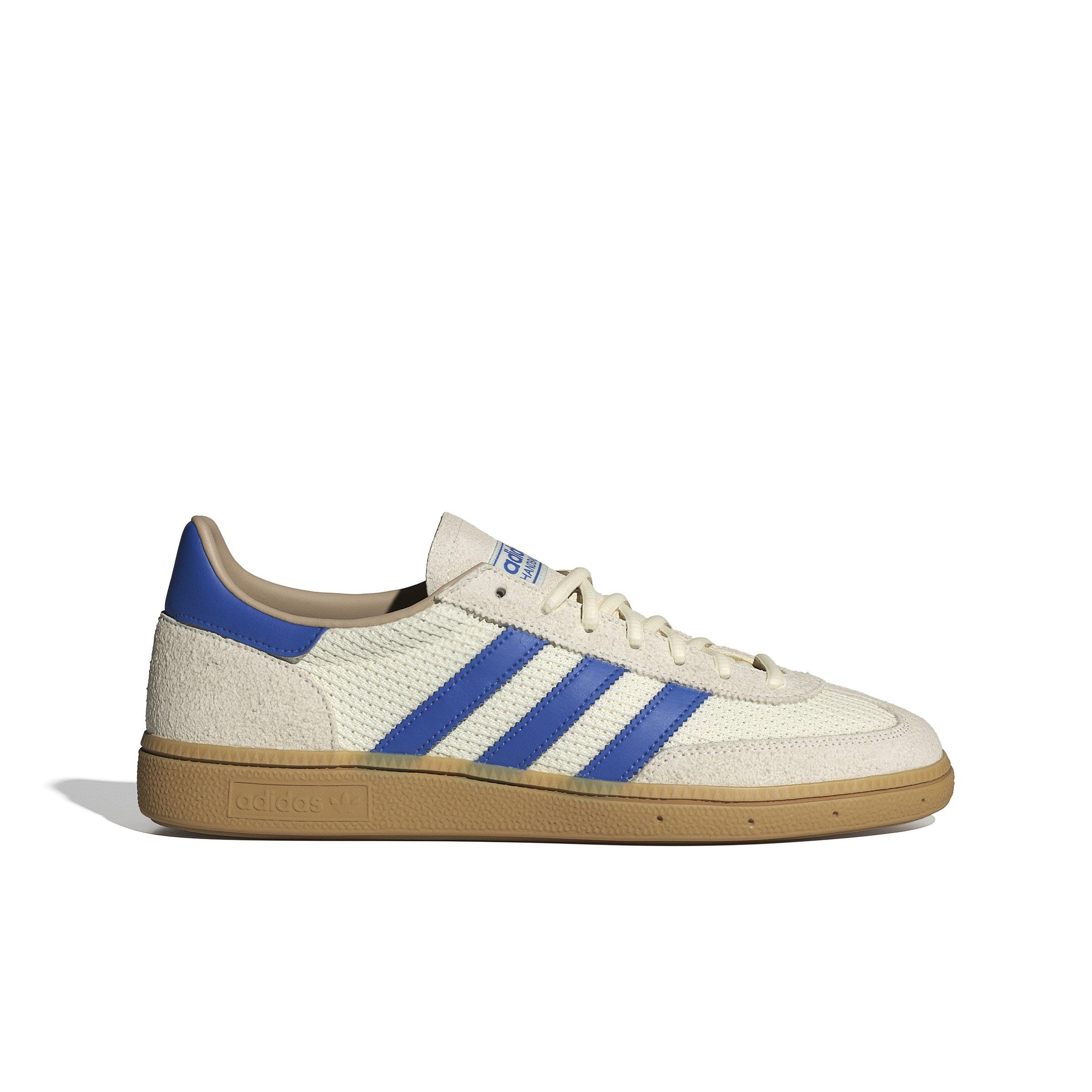adidas Originals Handball Spezial "Cream White/Blue/Warm Sandstone" Men's Shoe - WHITE/BLUE/SANDSTONE Thumbnail View 1