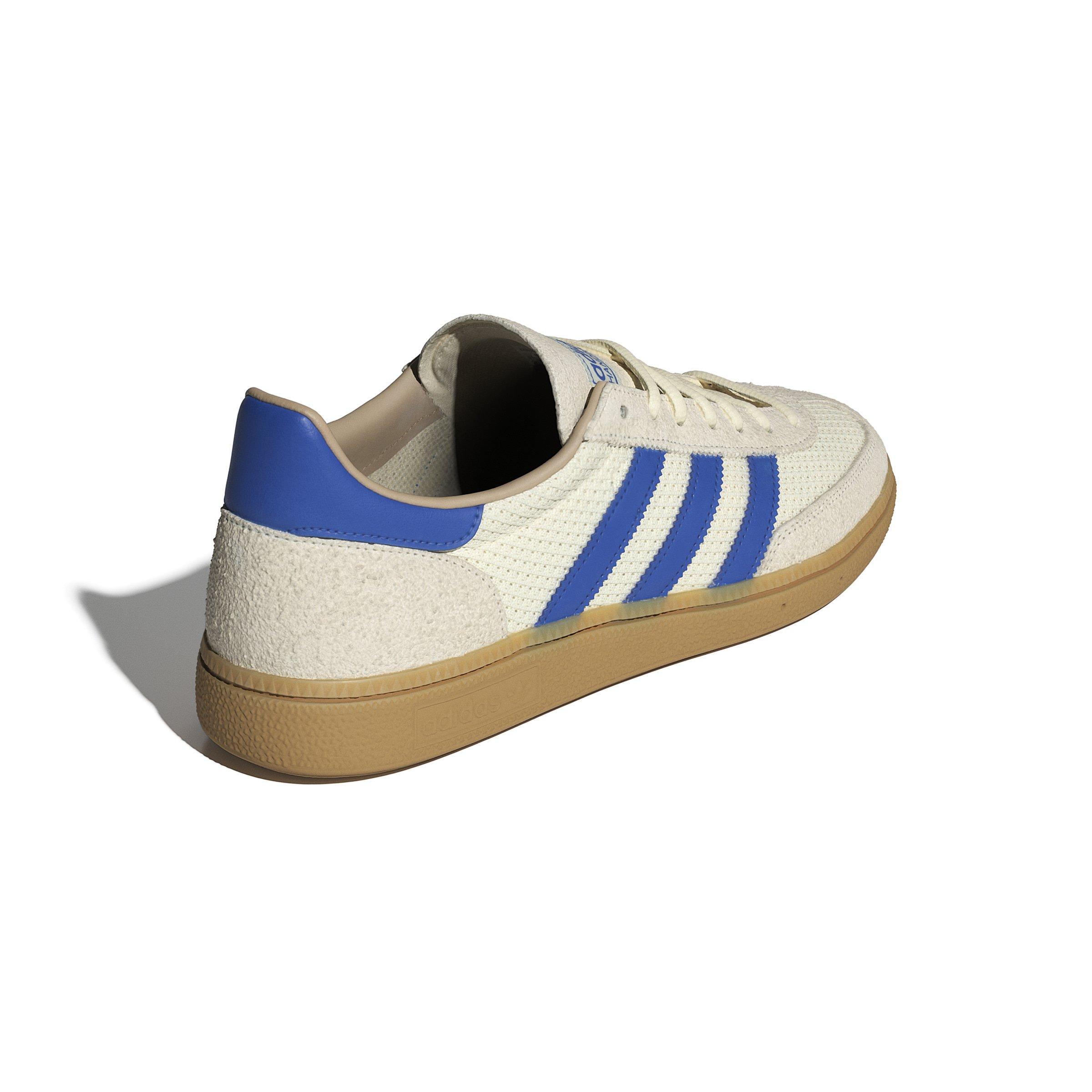 adidas Originals Handball Spezial "Cream White/Blue/Warm Sandstone" Men's Shoe - WHITE/BLUE/SANDSTONE Thumbnail View 4
