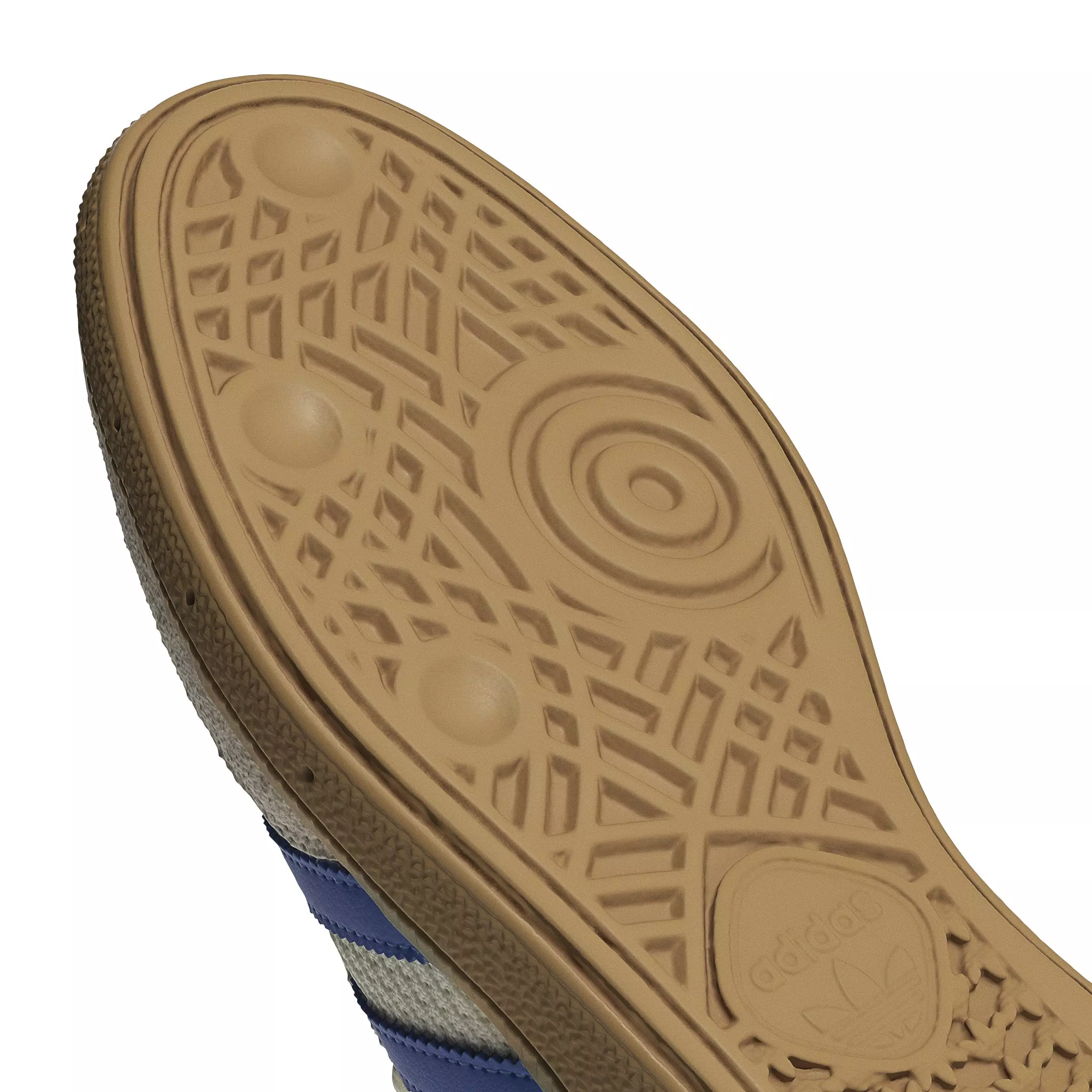 adidas Originals Handball Spezial "Cream White/Blue/Warm Sandstone" Men's Shoe - WHITE/BLUE/SANDSTONE