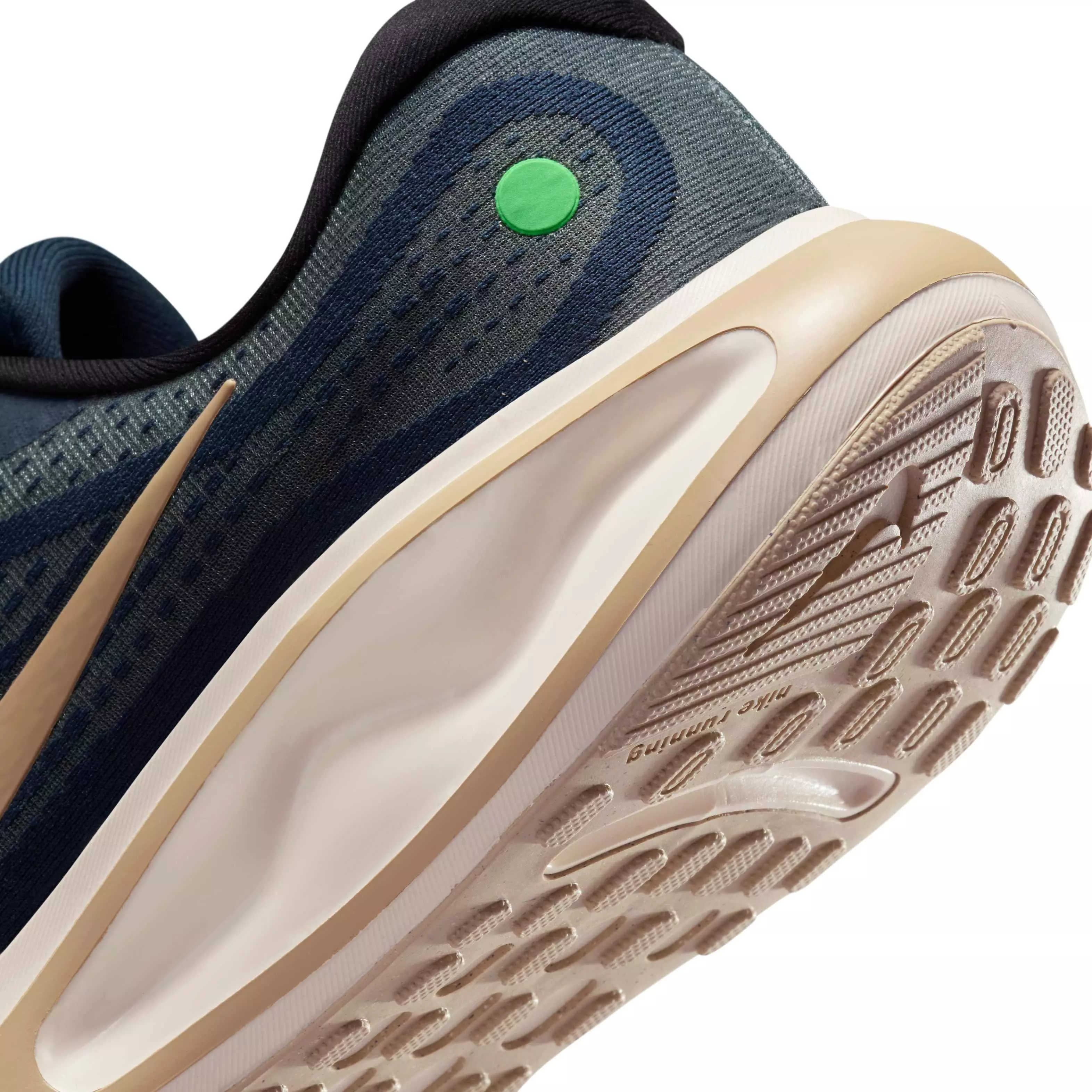Nike Journey Run "Armory Navy/Green Strike/Pale Ivory/Desert Khaki" Men's Running Shoe - NAVY/GREEN/IVORY/KHAKI