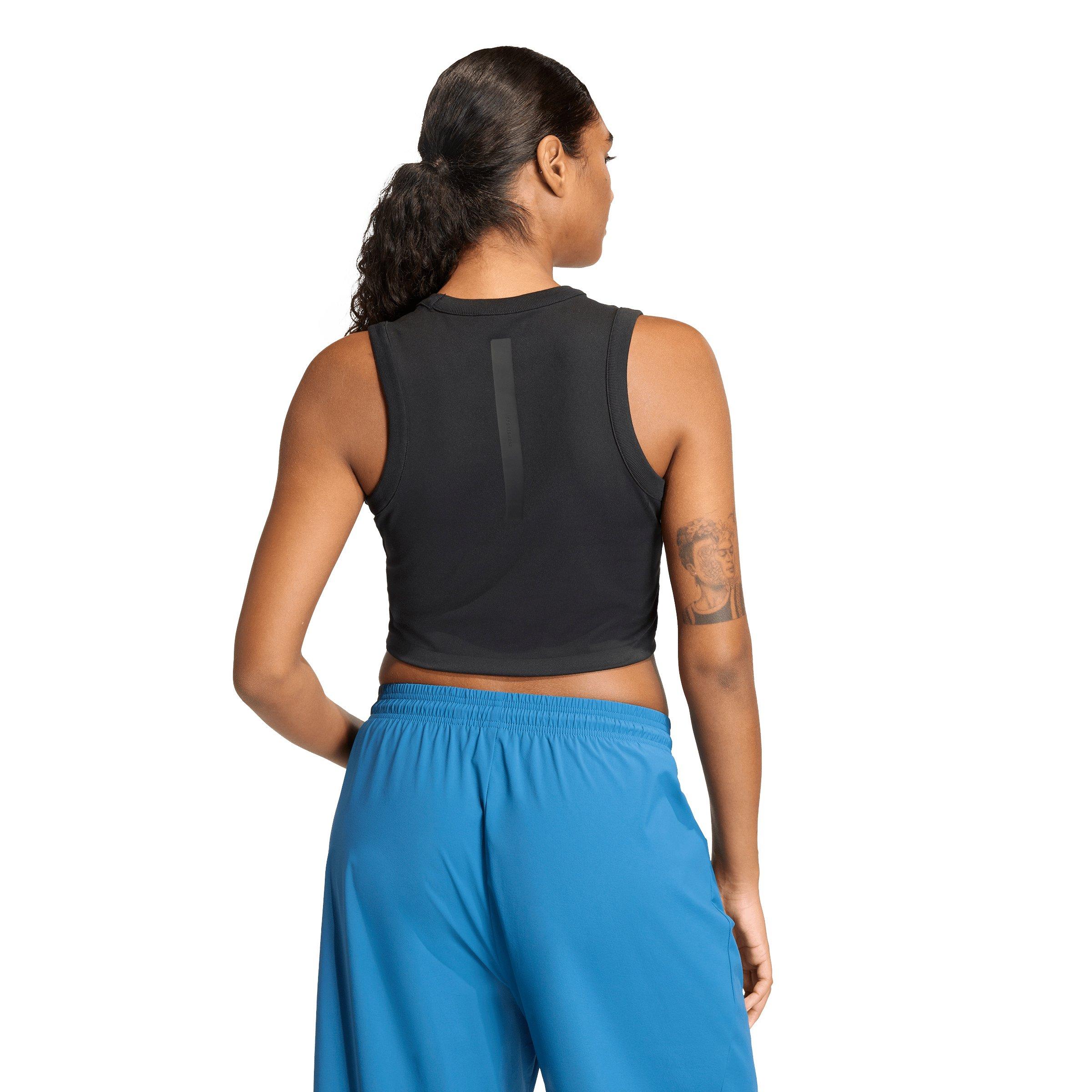 adidas Women's Z.N.E. Tank Top - Black - BLACK Thumbnail View 2
