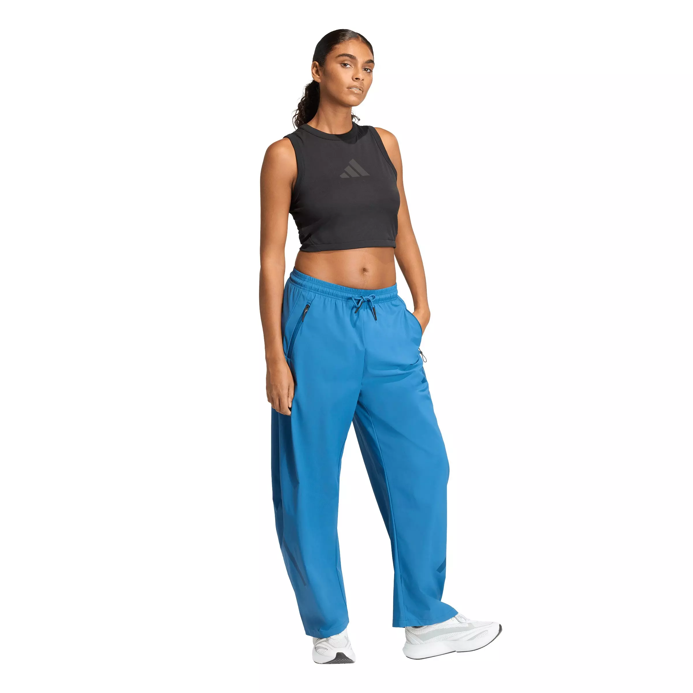 adidas Women's Z.N.E. Tank Top - Black - BLACK