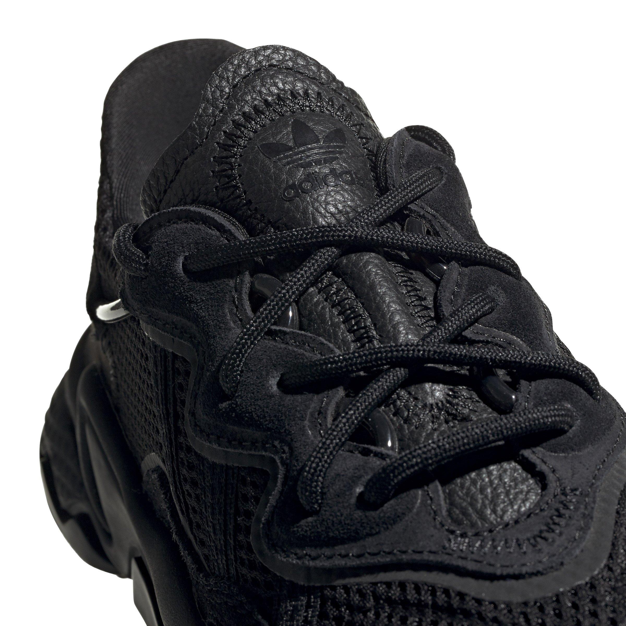 adidas Originals OZWEEGO "Core Black/Core Black/Grey Five" Grade School Boys' Shoe - BLACK Thumbnail View 8