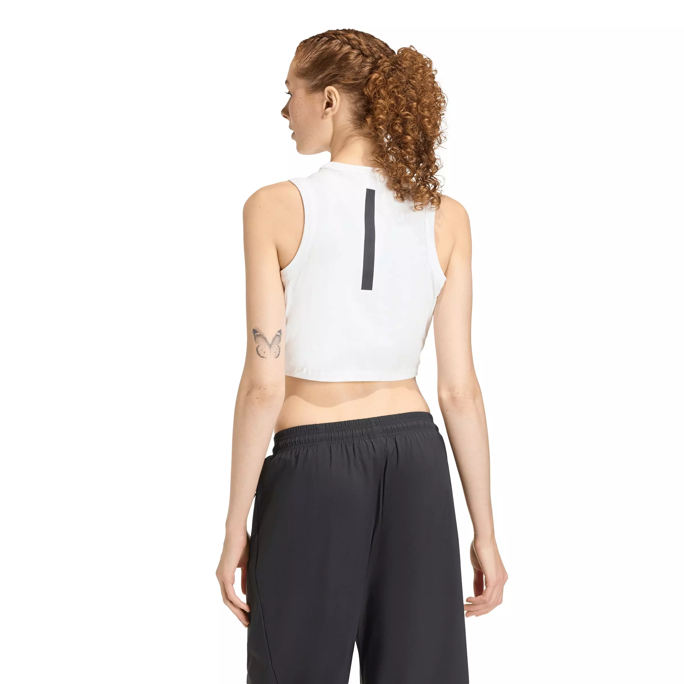 adidas Women's Z.N.E. Tank Top - White - WHITE