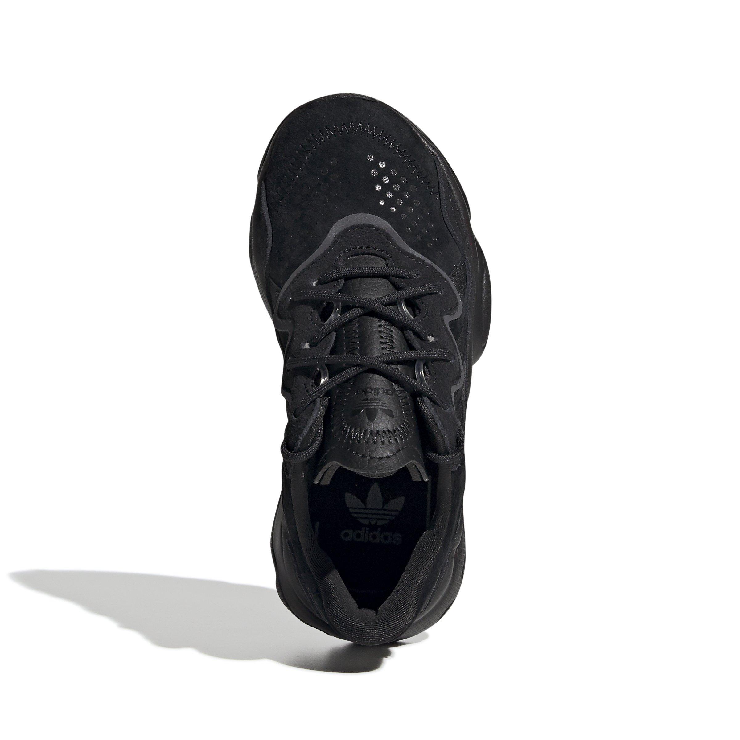 adidas Originals OZWEEGO "Core Black/Core Black/Night Metallic" Preschool Boys' Shoe - BLACK Thumbnail View 5