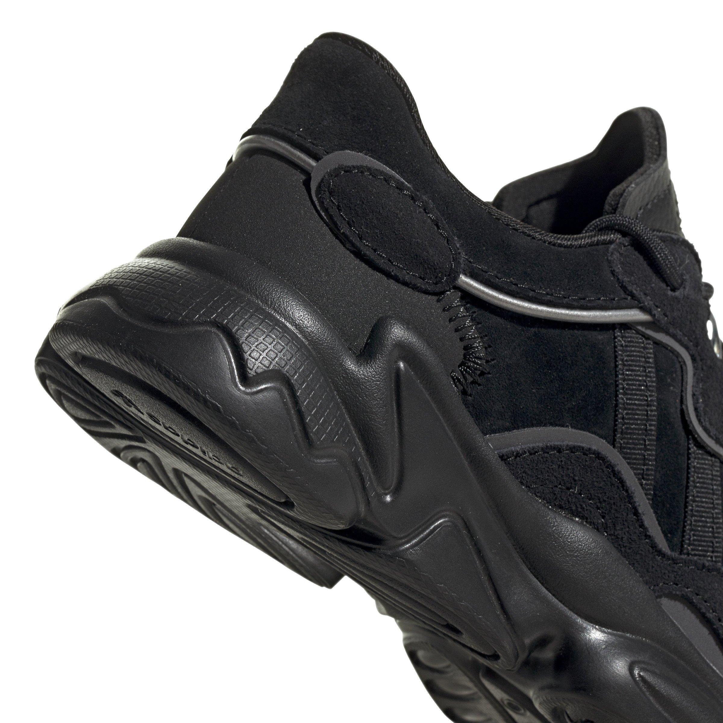 adidas Originals OZWEEGO "Core Black/Core Black/Night Metallic" Preschool Boys' Shoe - BLACK Thumbnail View 9