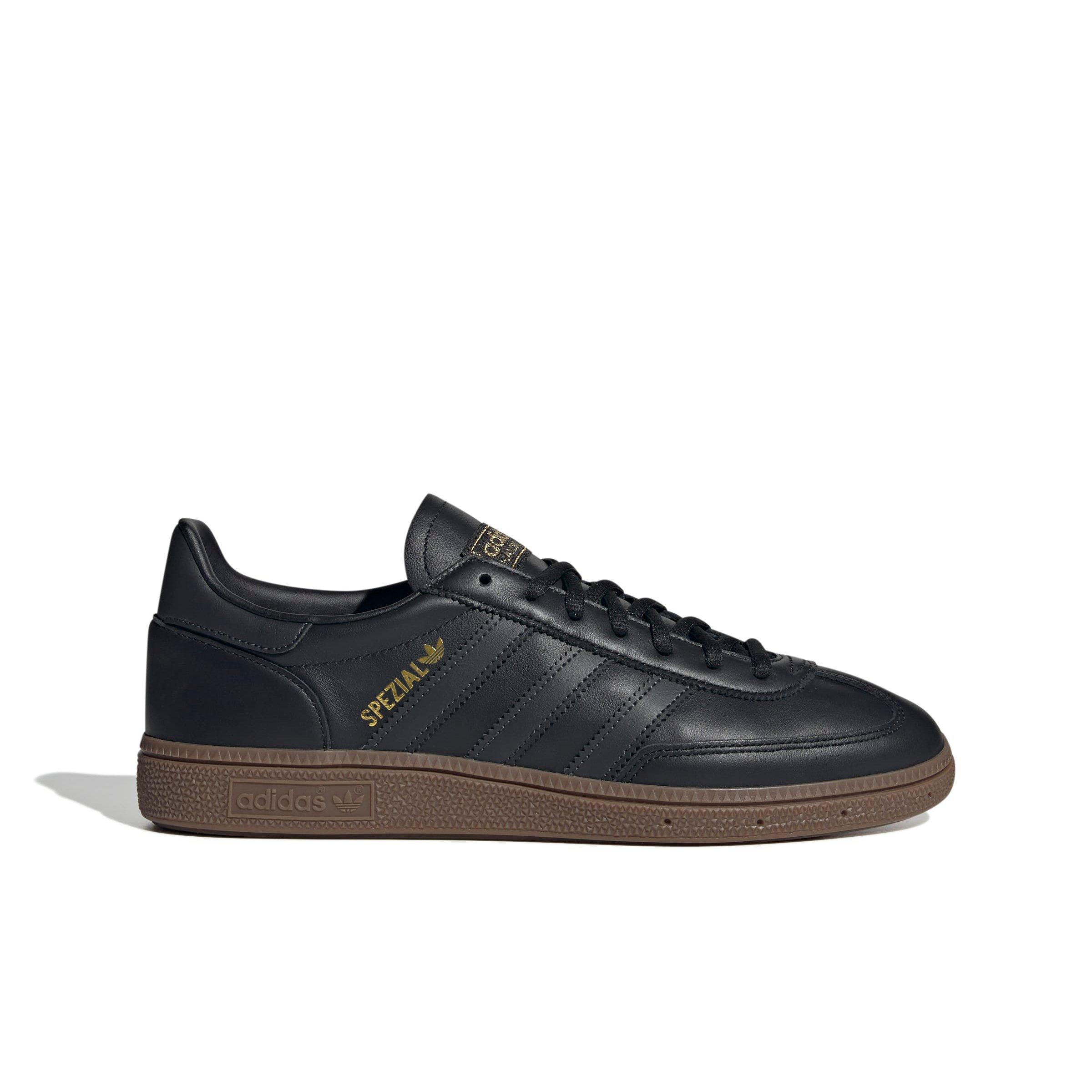 adidas Originals Handball Spezial "Core Black/Carbon/Gold Metallic" Men's Shoe - BLACK/CARBON/GOLD Thumbnail View 1