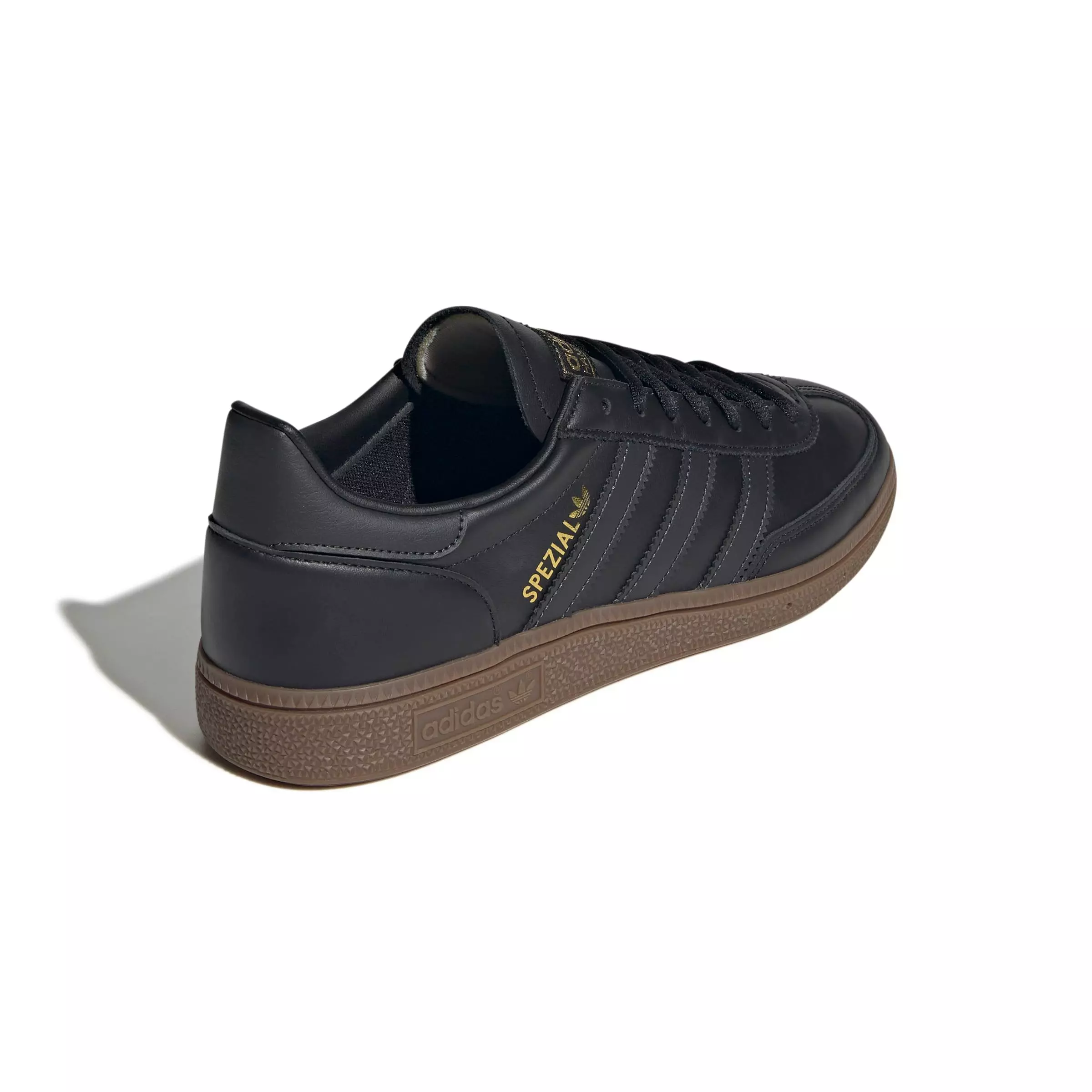adidas Originals Handball Spezial "Core Black/Carbon/Gold Metallic" Men's Shoe - BLACK/CARBON/GOLD