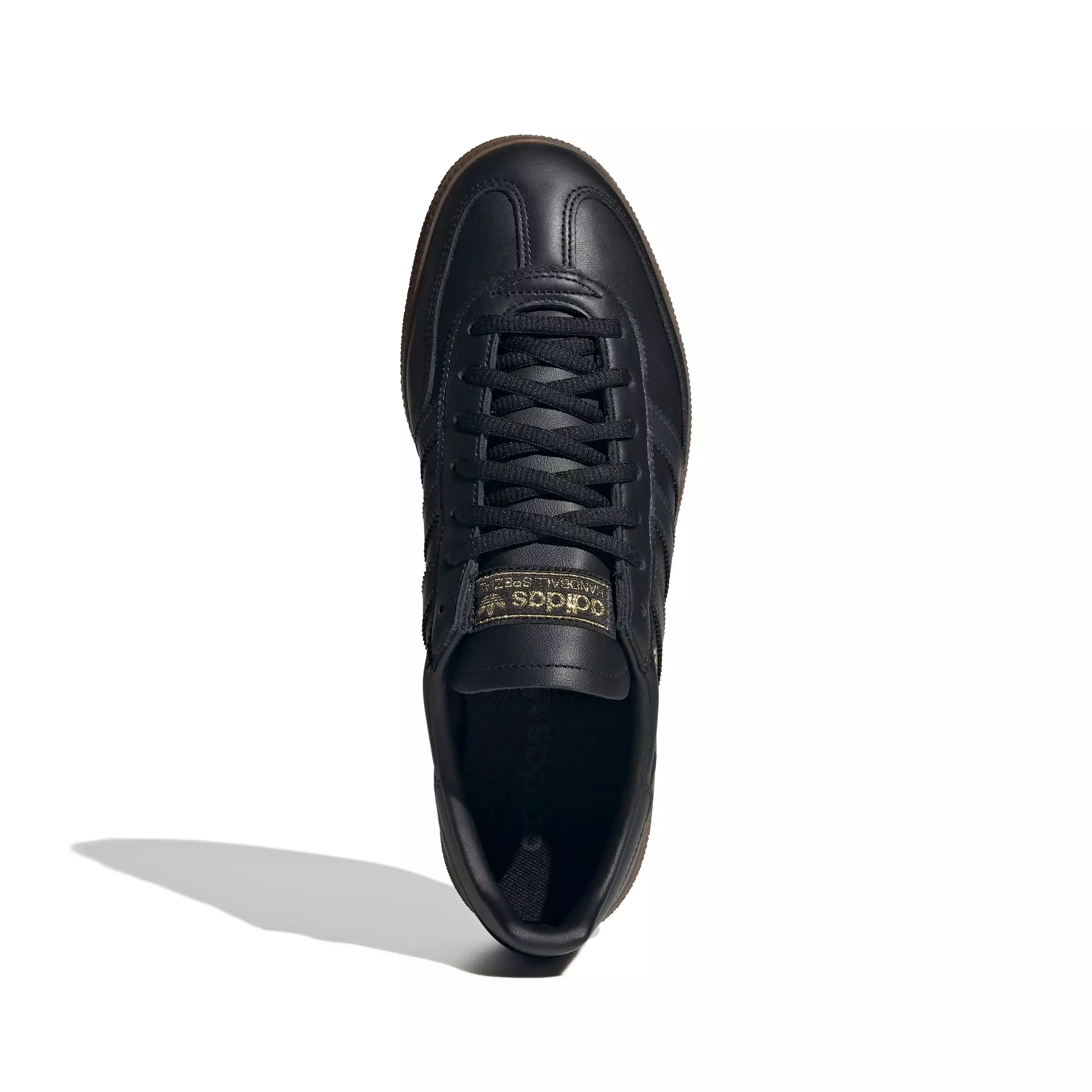 adidas Originals Handball Spezial "Core Black/Carbon/Gold Metallic" Men's Shoe - BLACK/CARBON/GOLD