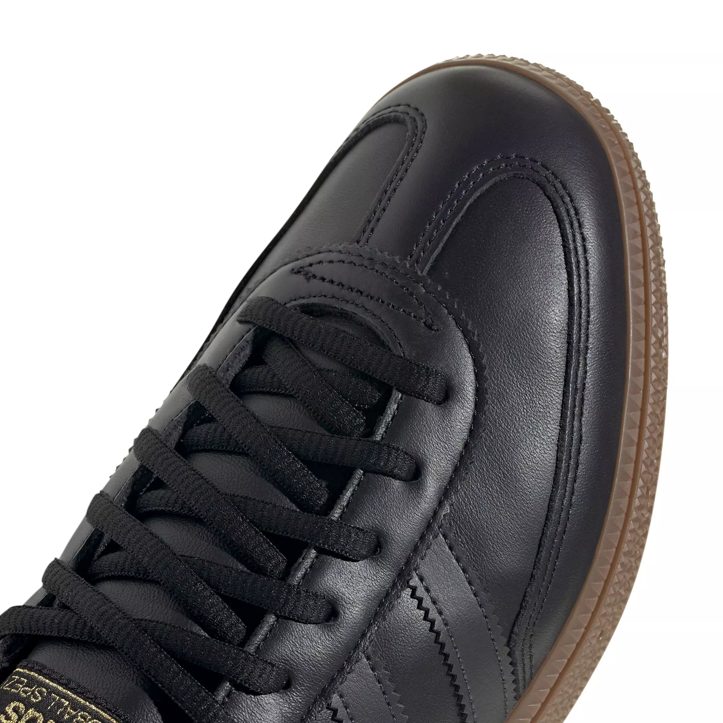 adidas Originals Handball Spezial "Core Black/Carbon/Gold Metallic" Men's Shoe - BLACK/CARBON/GOLD