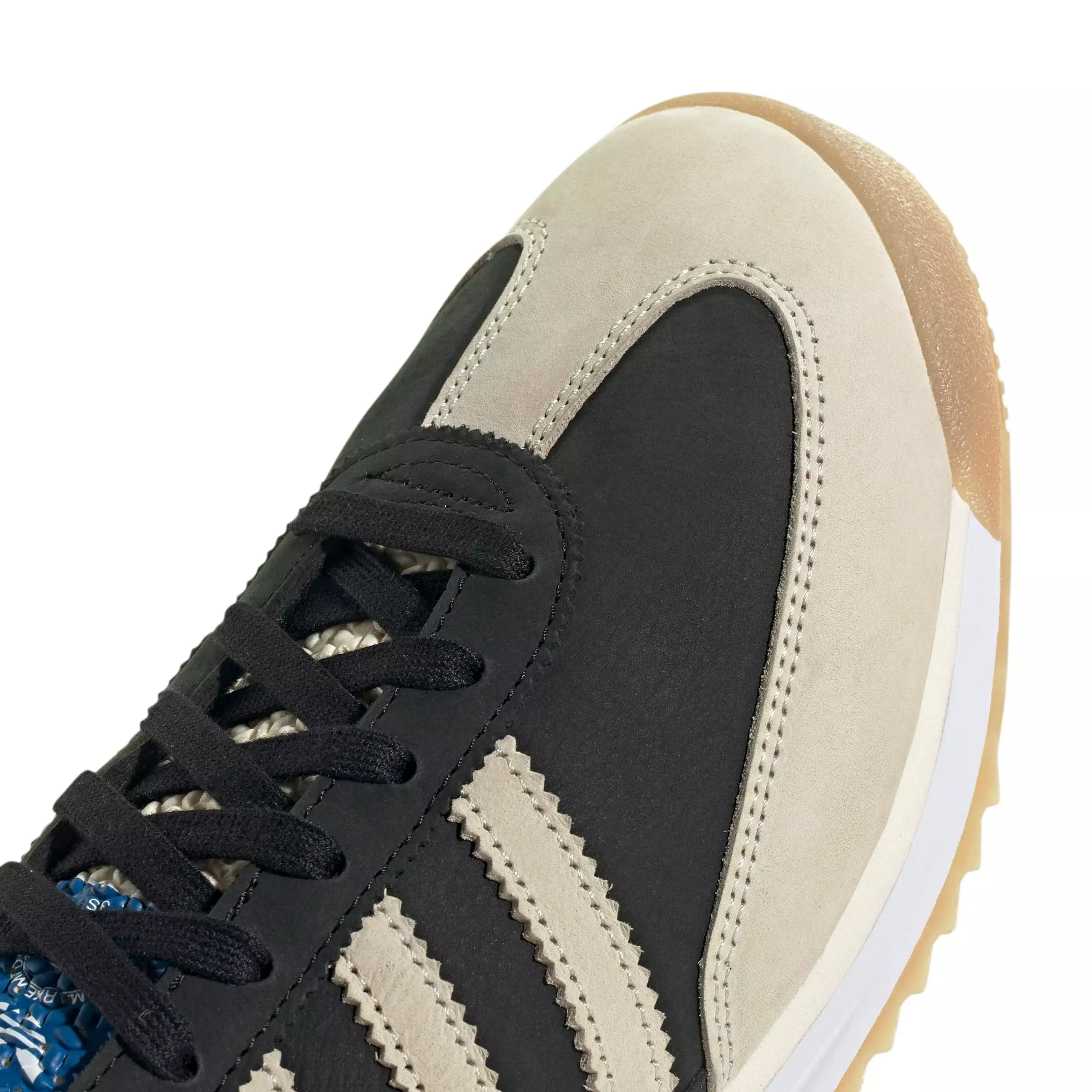 adidas Originals SL 72 RS "Core Black/Cream White/Gum 3" Men's Shoe - BLACK/WHITE/GUM