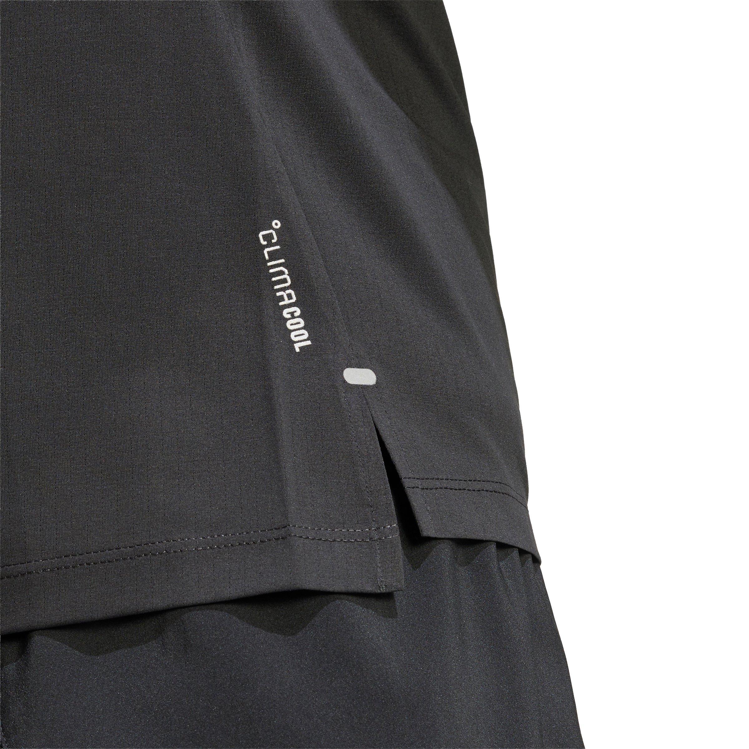 adidas Women's ADI365 Running Climacool Iconic Tank Top - Black - BLACK Thumbnail View 3