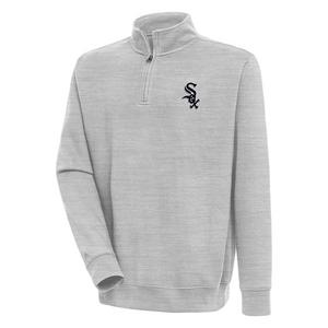 Antigua Men's Chicago White Sox Victory 1/4 Zip Mock Top