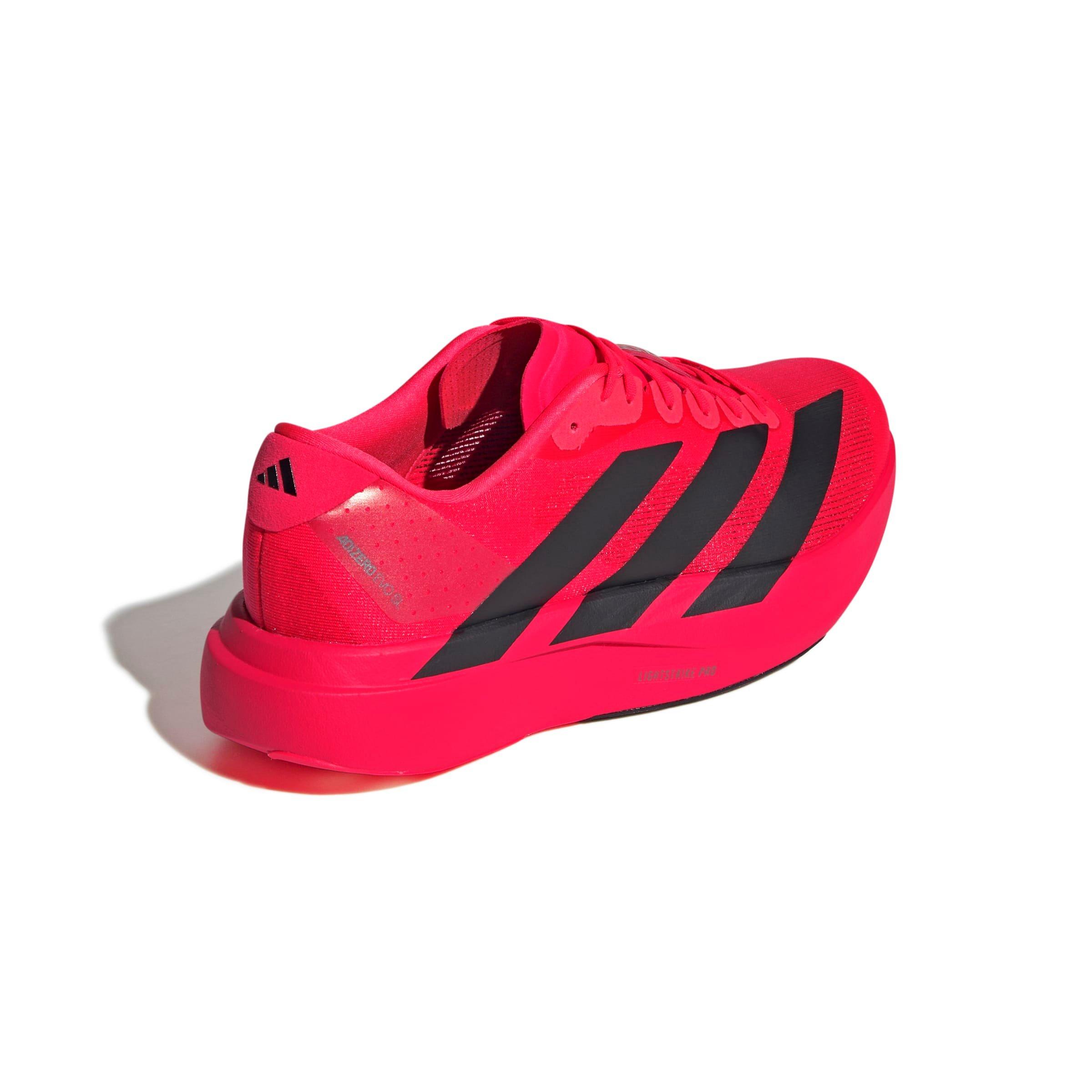 adidas Adizero EVO SL "Lucid Red/Core Black/Lucid Red" Men's Running Shoe - RED/BLACK/RED Thumbnail View 4