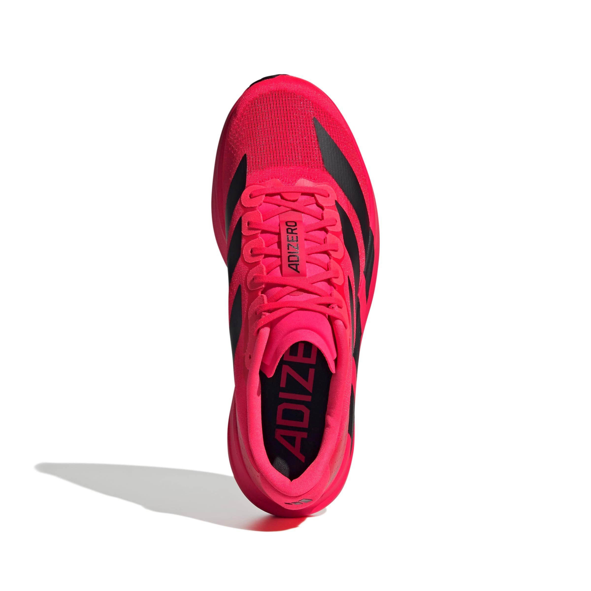 adidas Adizero EVO SL "Lucid Red/Core Black/Lucid Red" Men's Running Shoe - RED/BLACK/RED Thumbnail View 5