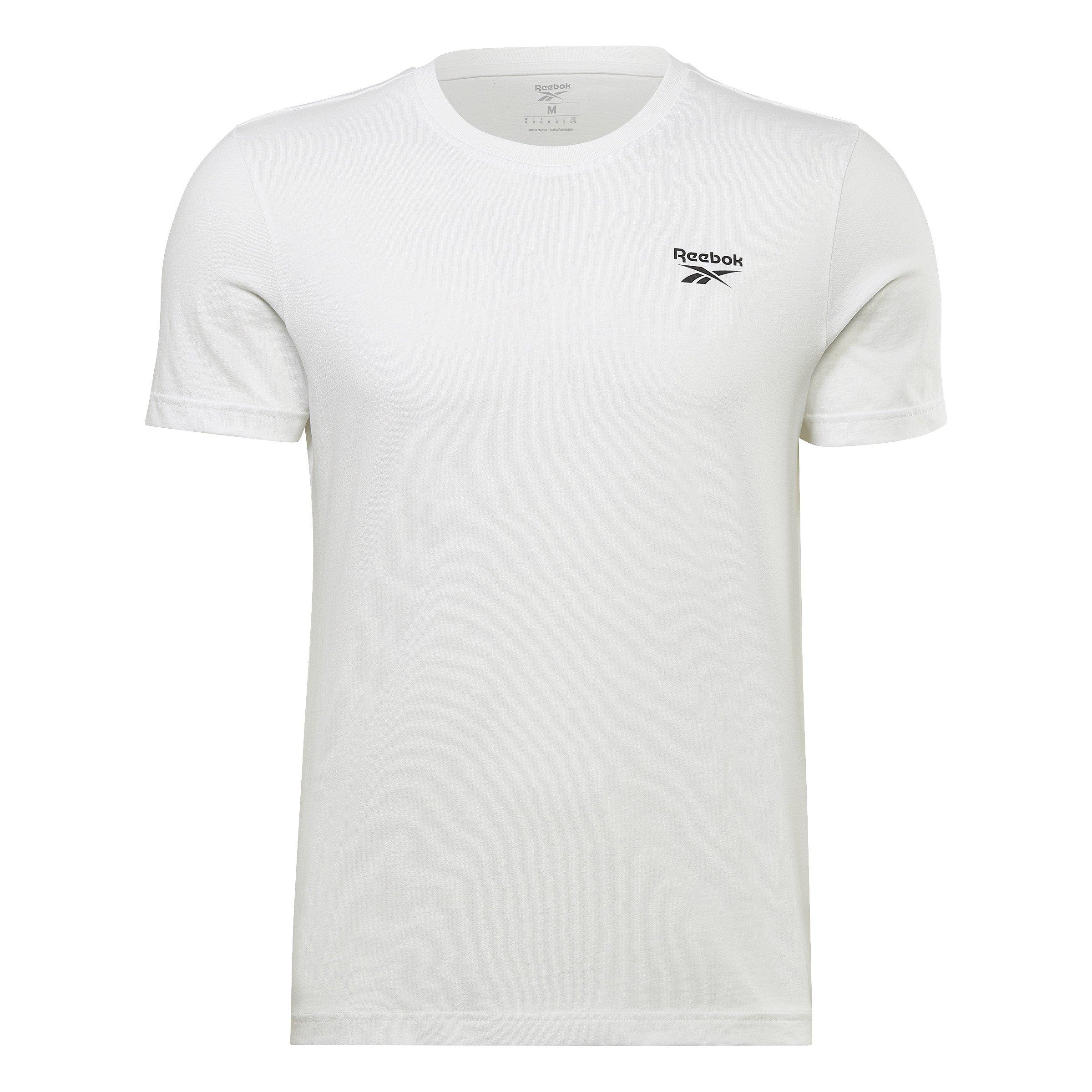 Reebok white hot sale t shirt