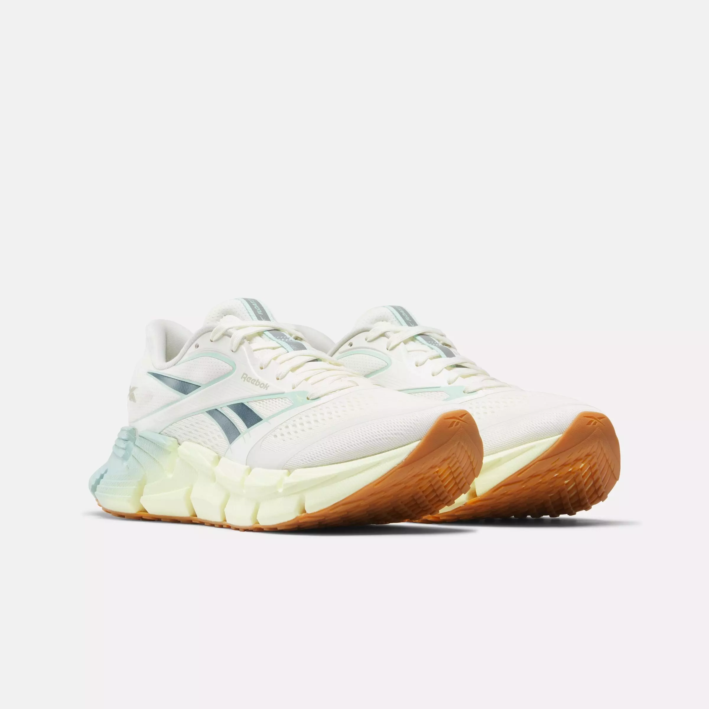 Reebok FloatZig 2 "Cream/White/Teal" Women's Running Shoe - CREAM/WHITE/TEAL