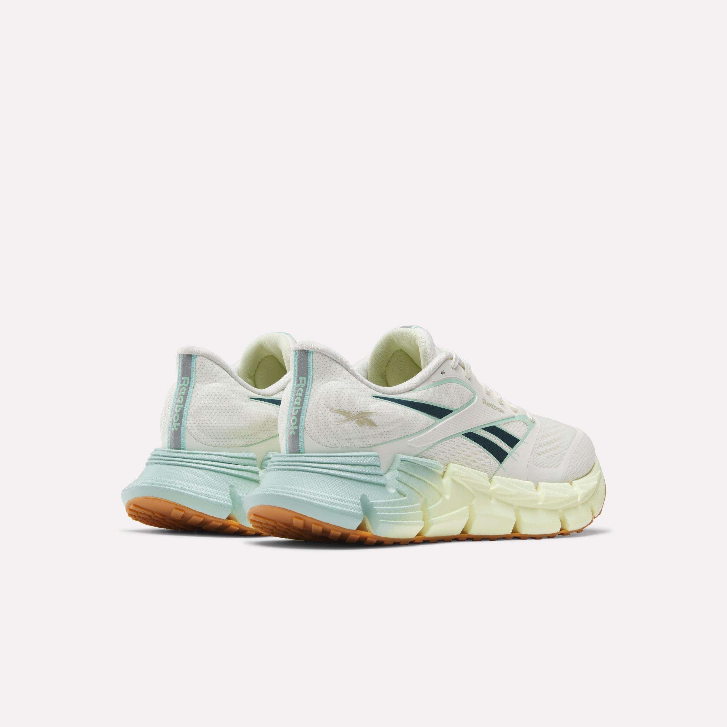 Reebok FloatZig 2 "Cream/White/Teal" Women's Running Shoe - CREAM/WHITE/TEAL Thumbnail View 3