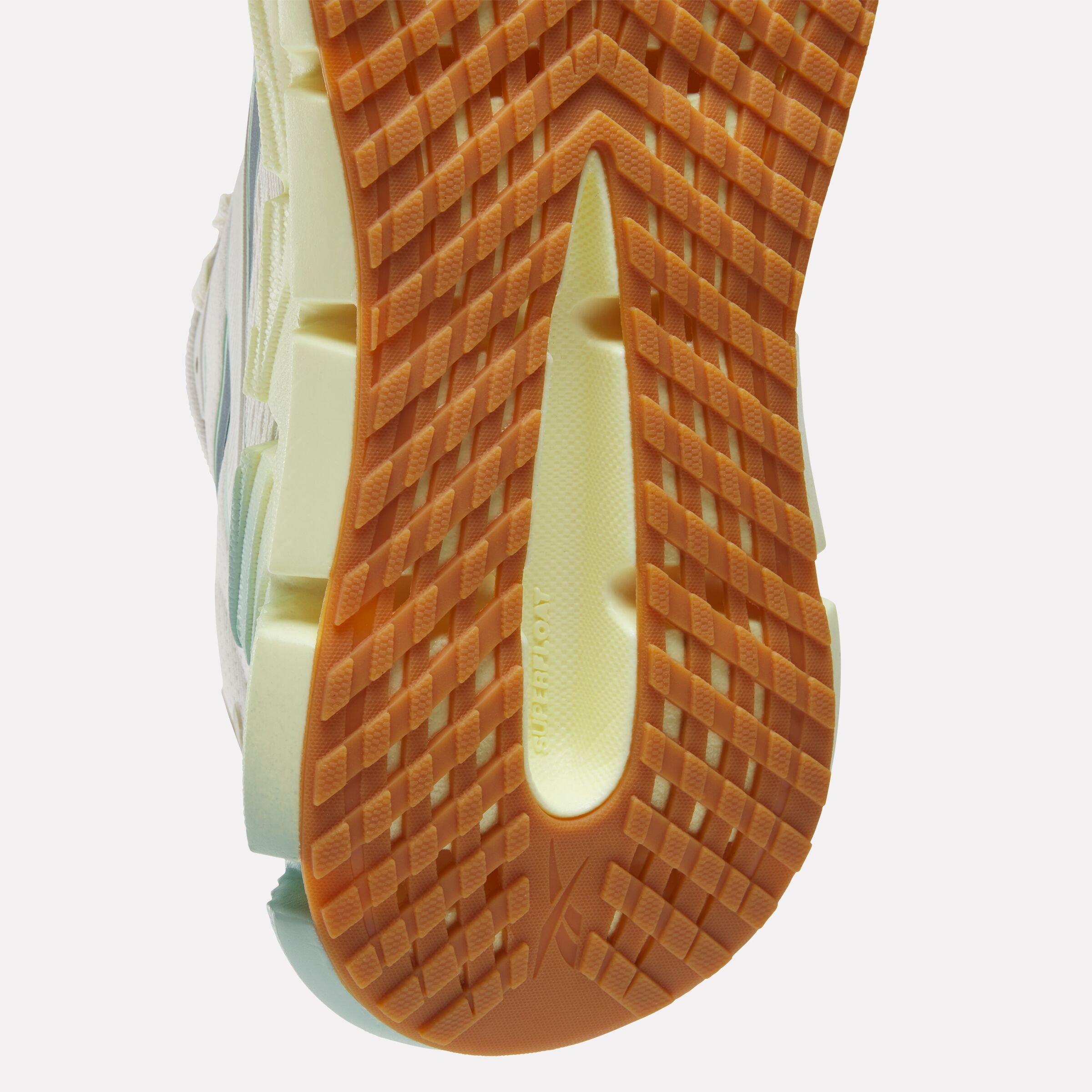 Reebok FloatZig 2 "Cream/White/Teal" Women's Running Shoe - CREAM/WHITE/TEAL Thumbnail View 7