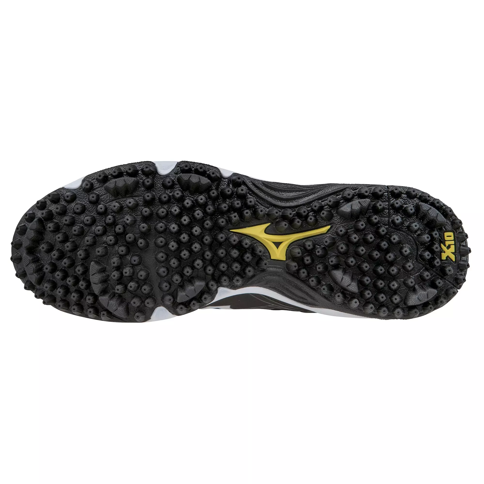 Mizuno 9 Spike Advanced Erupt 3 Men's Baseball Cleats - BLACK/WHITE