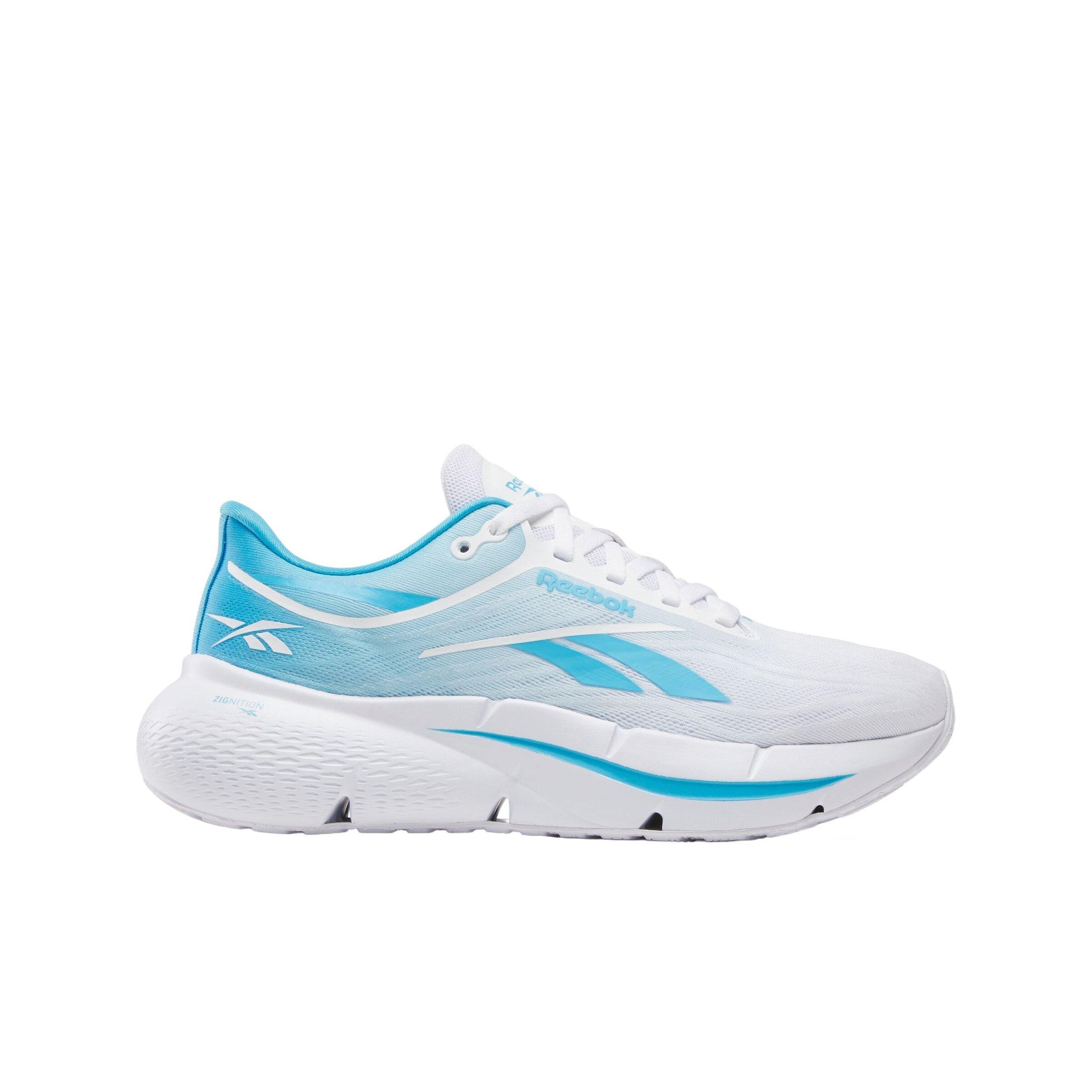 Reebok Zignition "White/Blue" Women's Running Shoe - WHITE/BLUE Thumbnail View 1