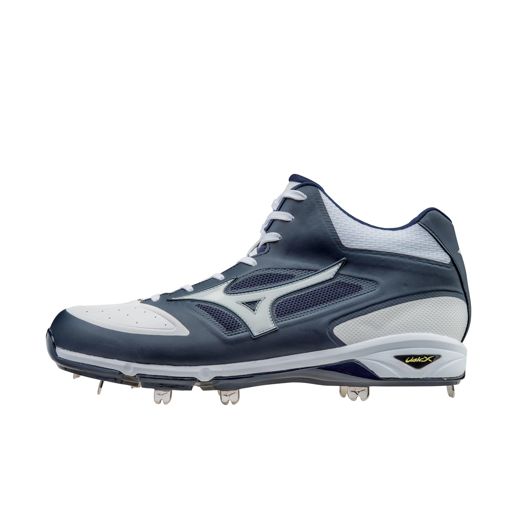 navy mizuno baseball cleats