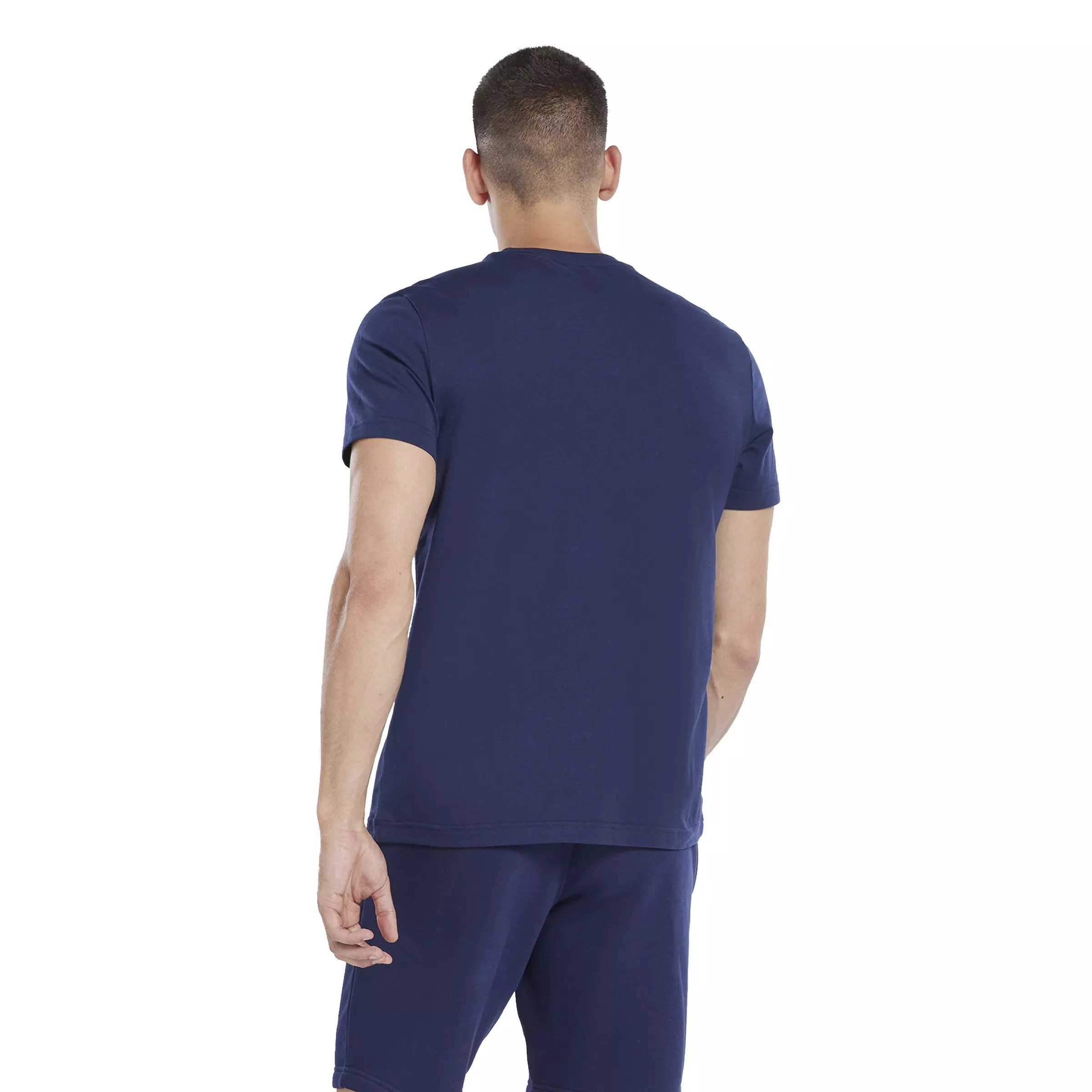 Reebok Men's Identity Classics T-Shirt- Navy - NAVY