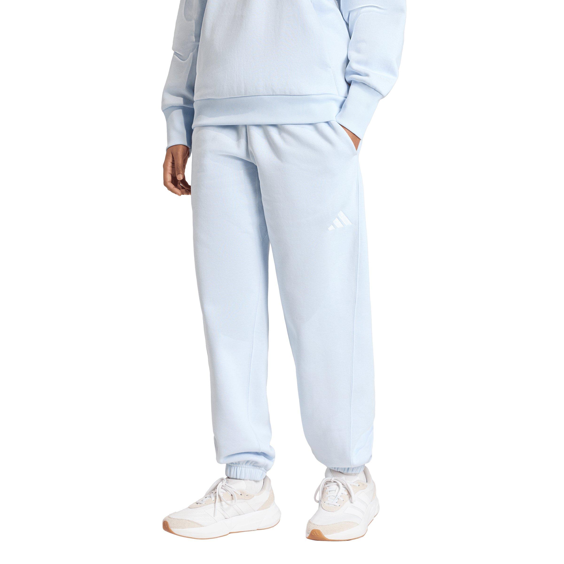 adidas Women's ALL SZN Fleece Loose Joggers - Light Blue - LIGHT BLUE Thumbnail View 1