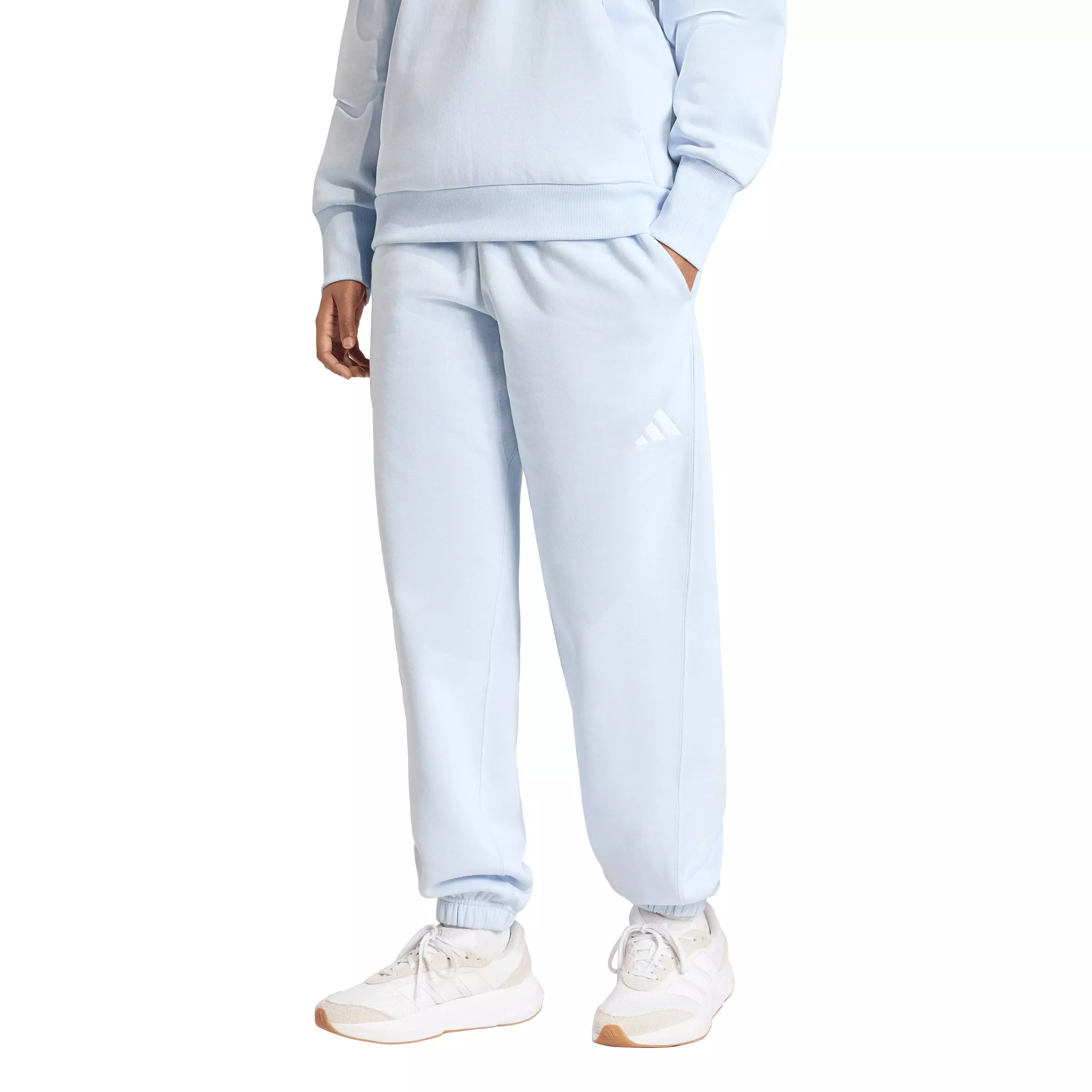 adidas Women's ALL SZN Fleece Loose Joggers - Light Blue - LIGHT BLUE