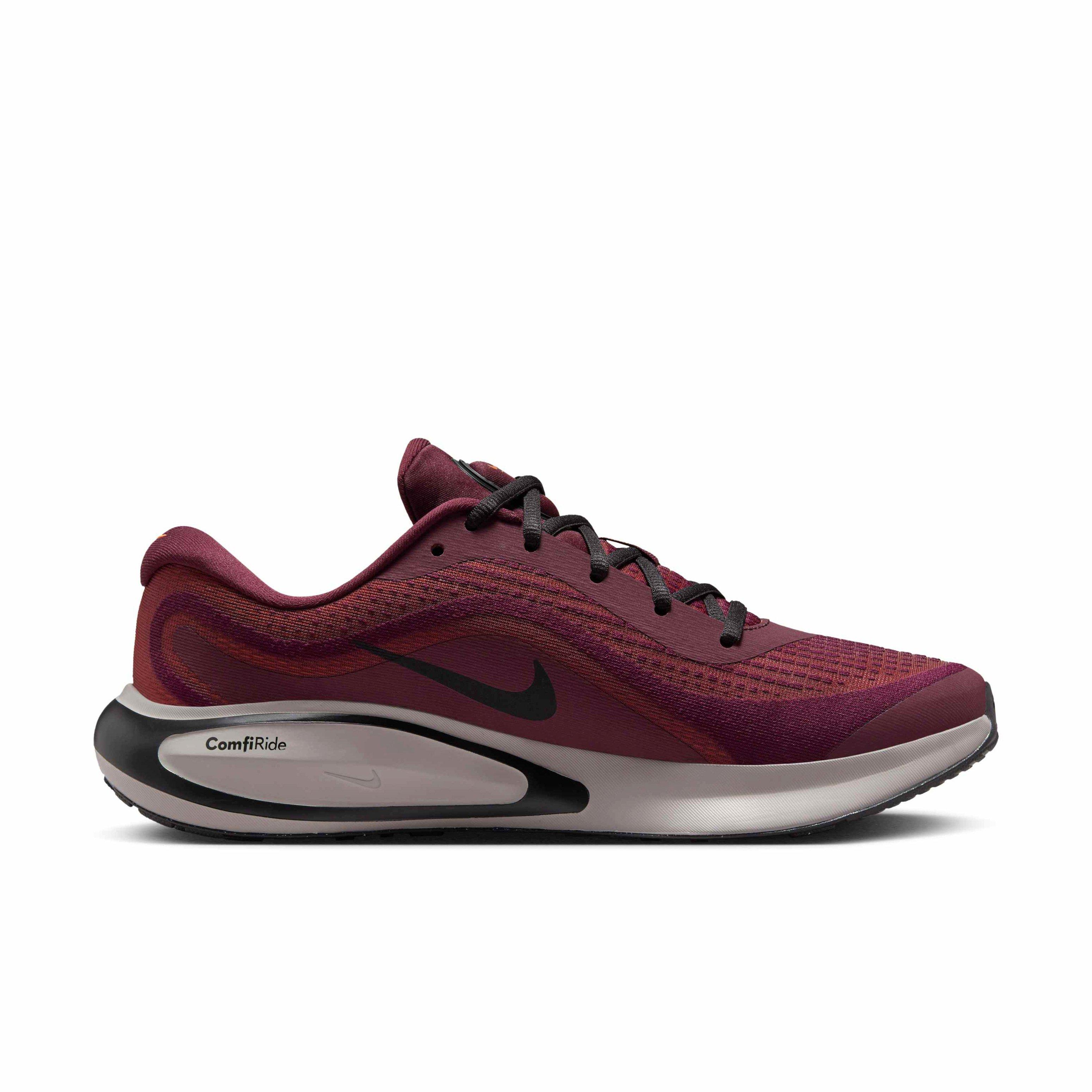 Nike Journey Run "Burgundy Crush/Monarch/Total Orange/Black" Men's Running Shoe - BURGUNDY/MONARCH/ORANGE/BLACK Thumbnail View 1
