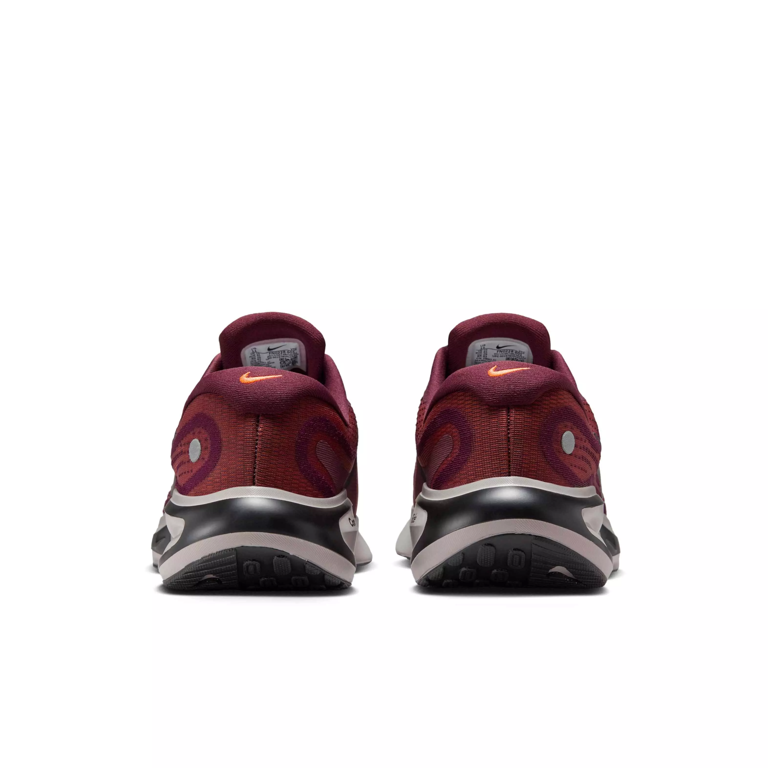 Nike Journey Run "Burgundy Crush/Monarch/Total Orange/Black" Men's Running Shoe - BURGUNDY/MONARCH/ORANGE/BLACK