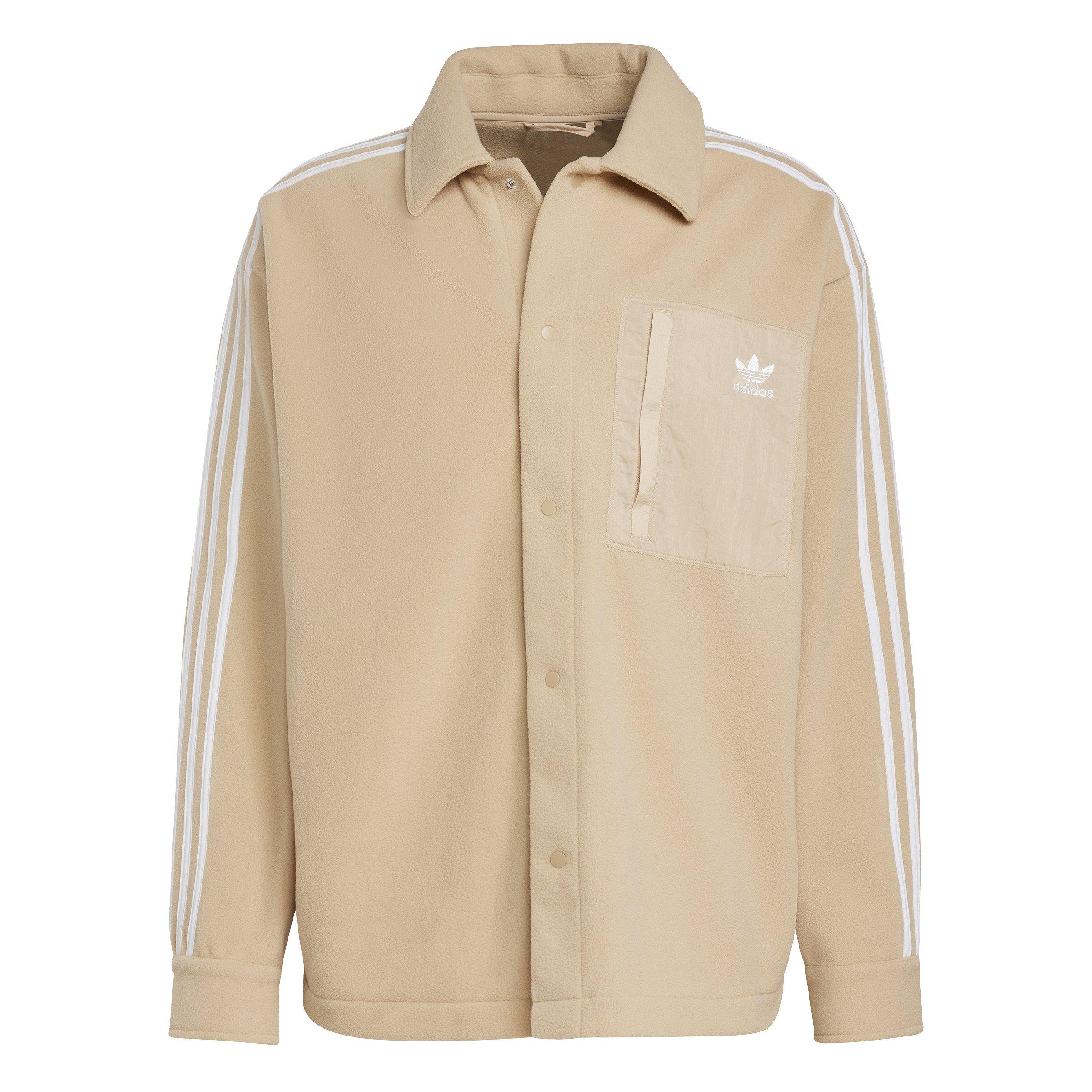 adidas Originals Men's 3-Stripes adicolor Polar Fleece Shirt