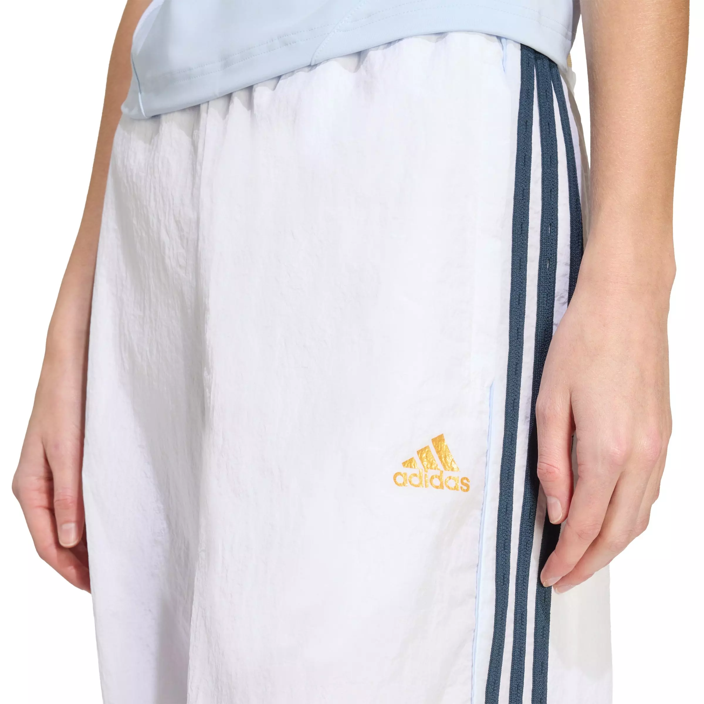 adidas Originals Women's Teamgeist 2.0 Track Pants - White - WHITE