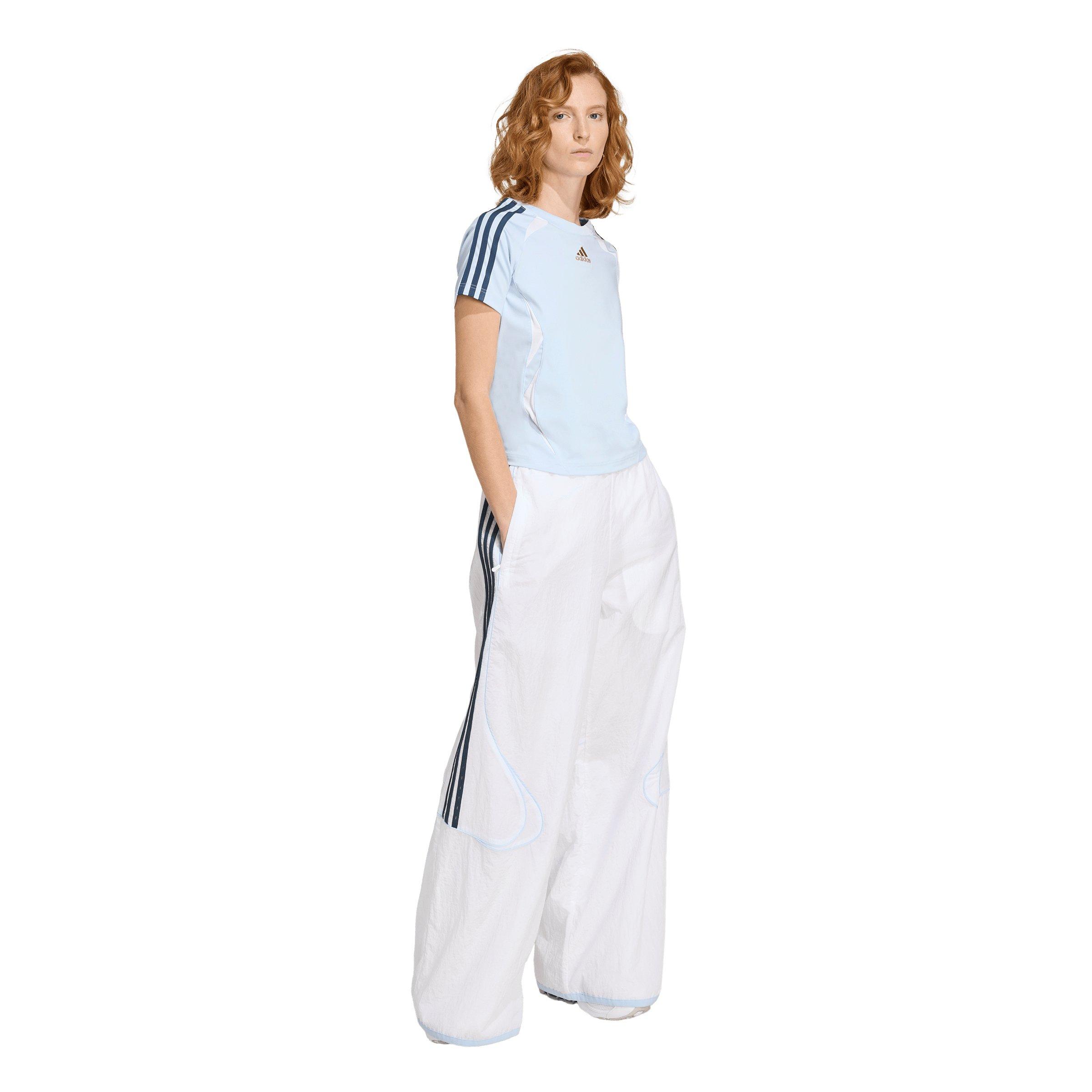 adidas Originals Women's Teamgeist 2.0 Track Pants - White - WHITE Thumbnail View 5