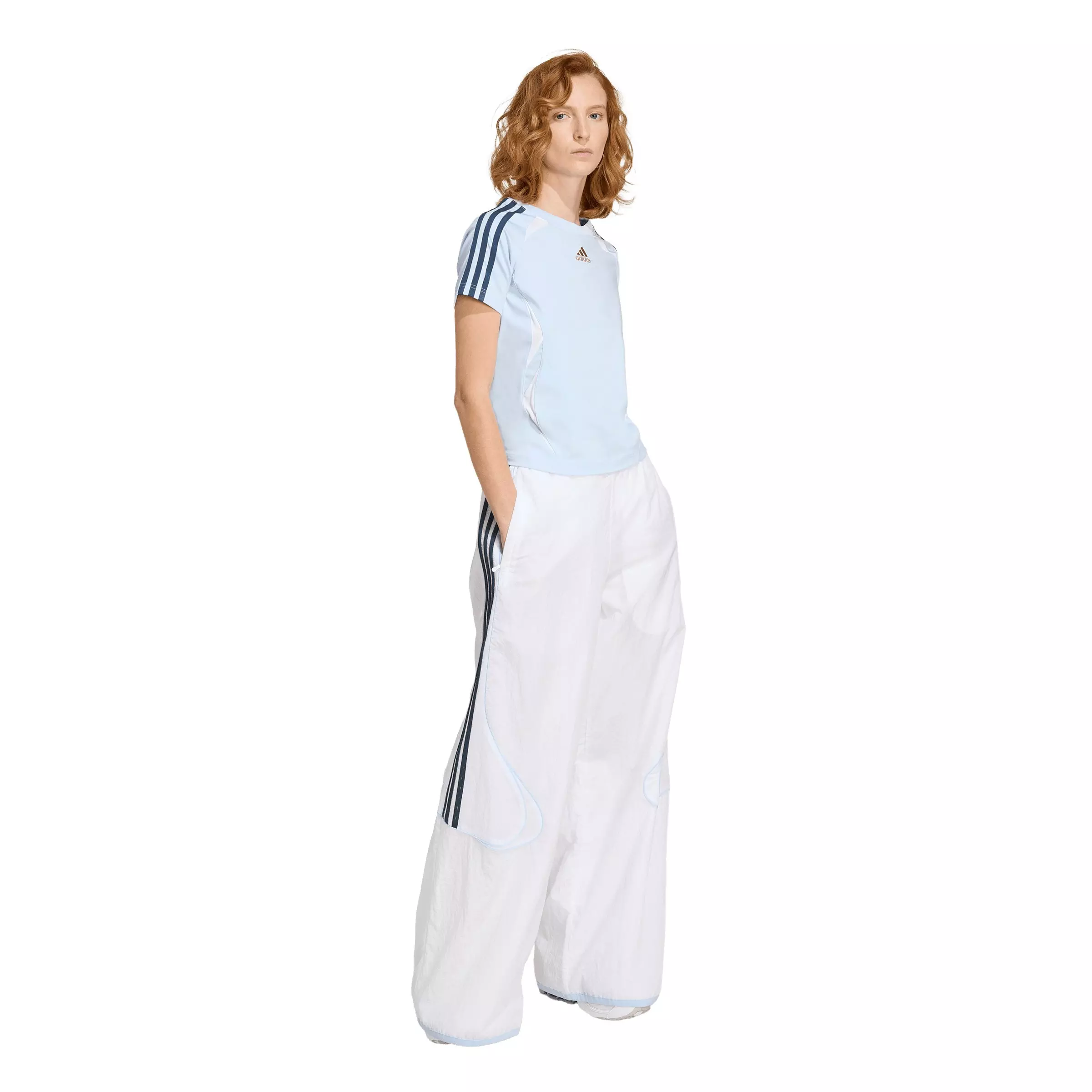 adidas Originals Women's Teamgeist 2.0 Track Pants - White - WHITE