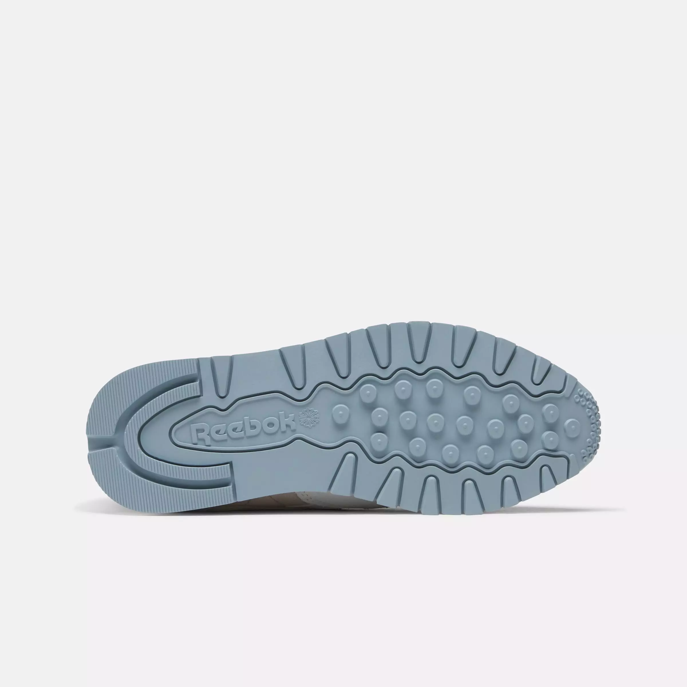 Reebok Classic Leather "Beige/Blue/White" Women's Shoe - BEIGE/BLUE/WHITE