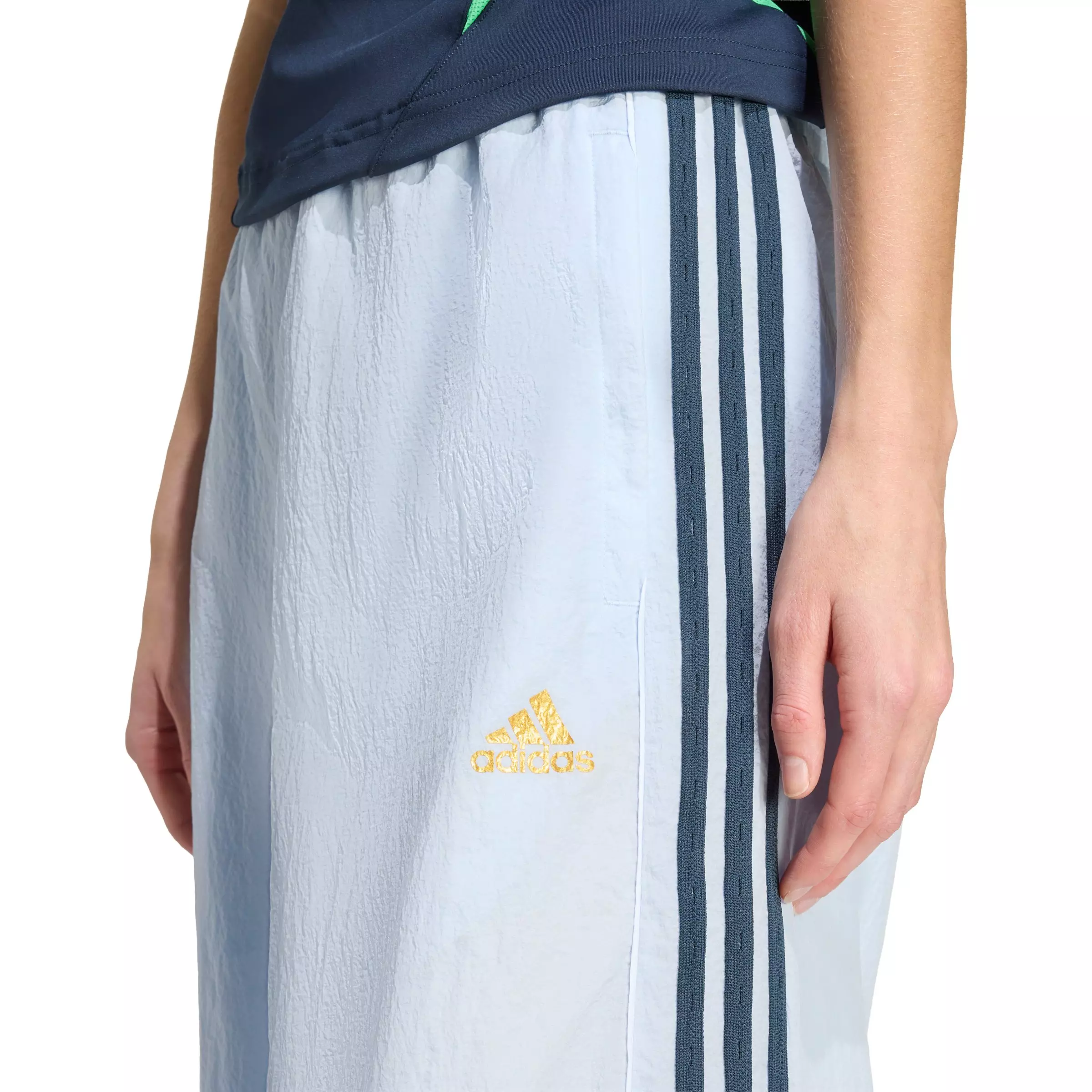 adidas Originals Women's Teamgeist 2.0 Track Pants - Light Blue - LIGHT BLUE