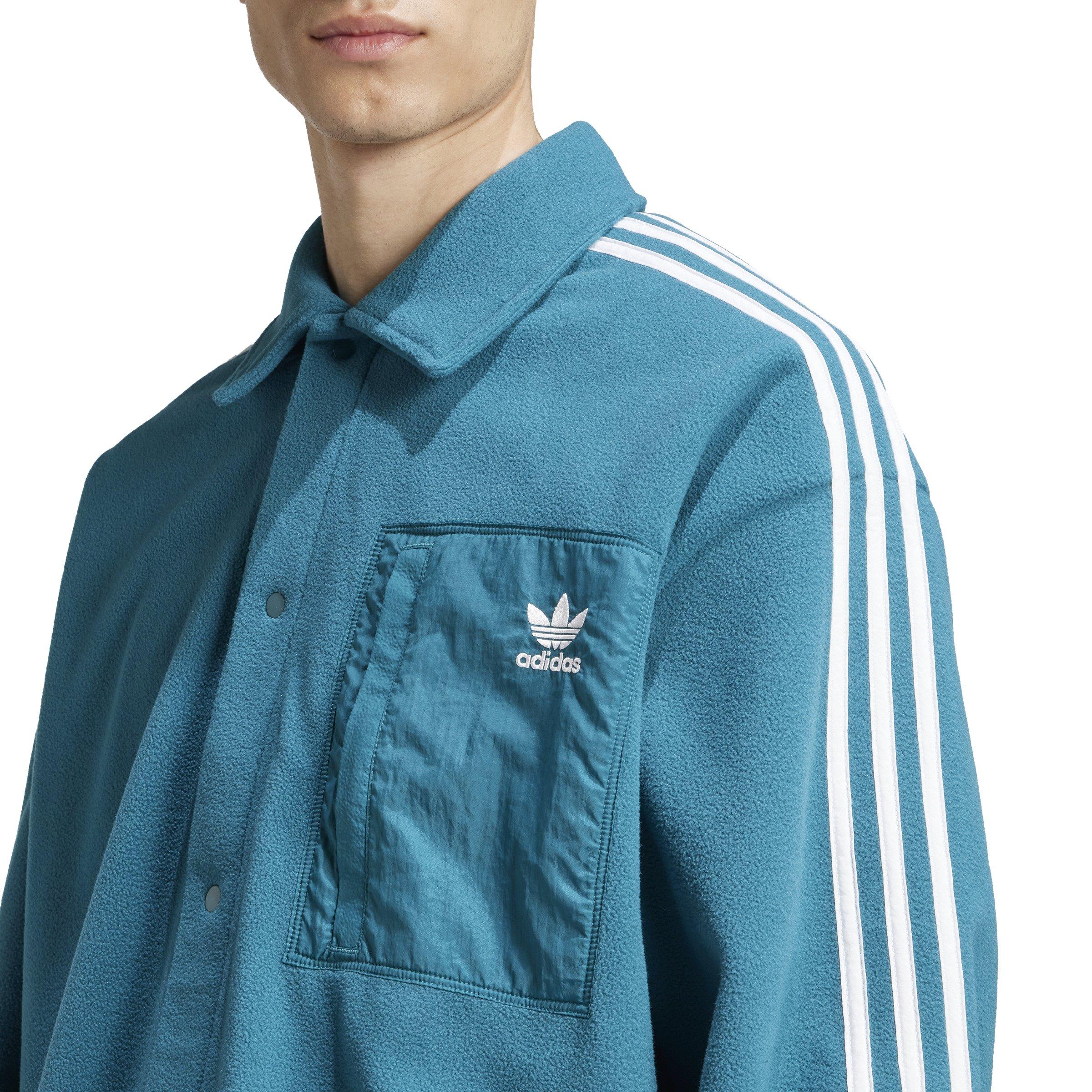 ★ADIDAS ORIGINALS★ ADICOLOR POLA FLEECE SHIRT adidas Adicolor Polar Fleece Shirt - Beige | Free Shipping