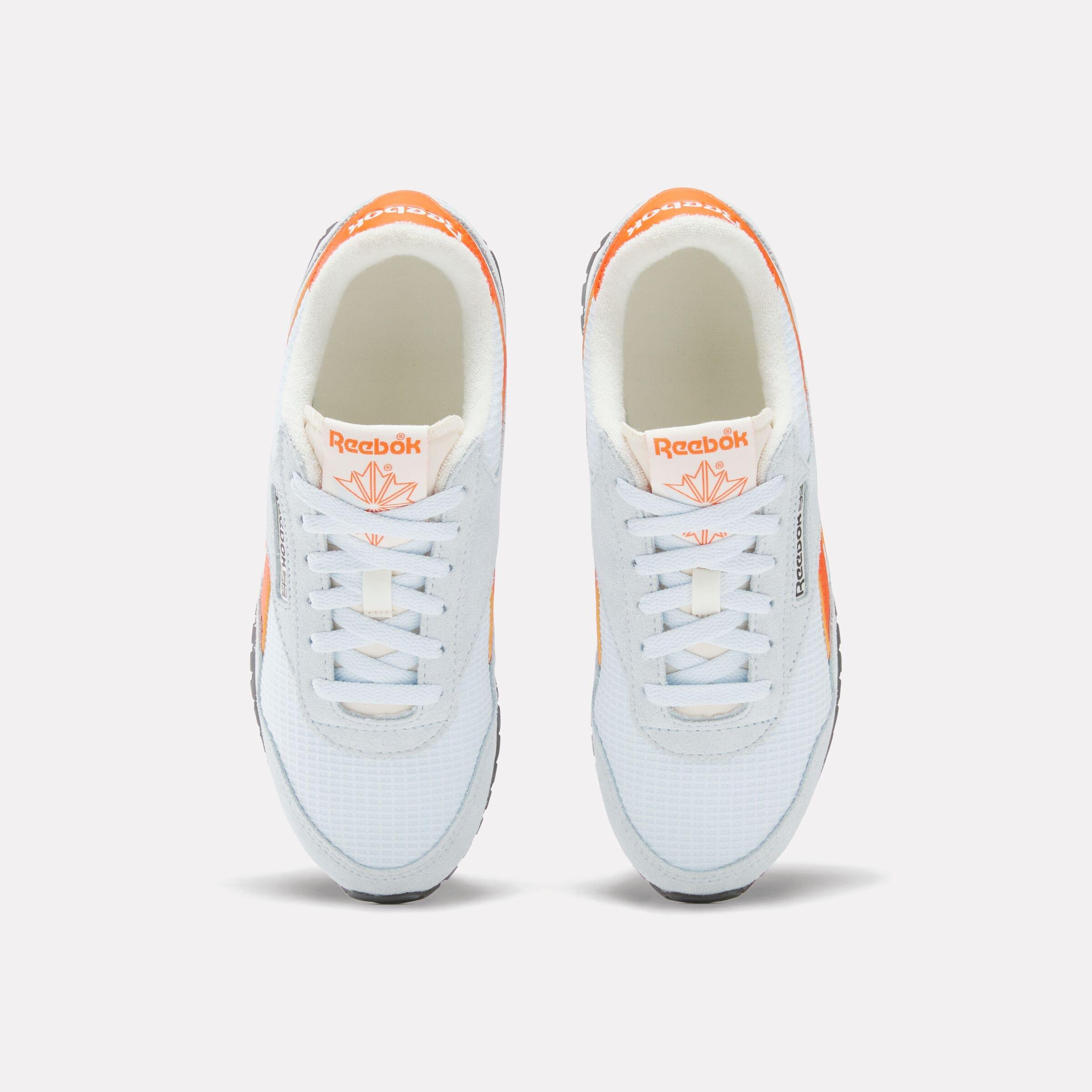 Reebok Classic AZ "Blue/Orange" Women's Shoe - BLUE/ORANGE Thumbnail View 4