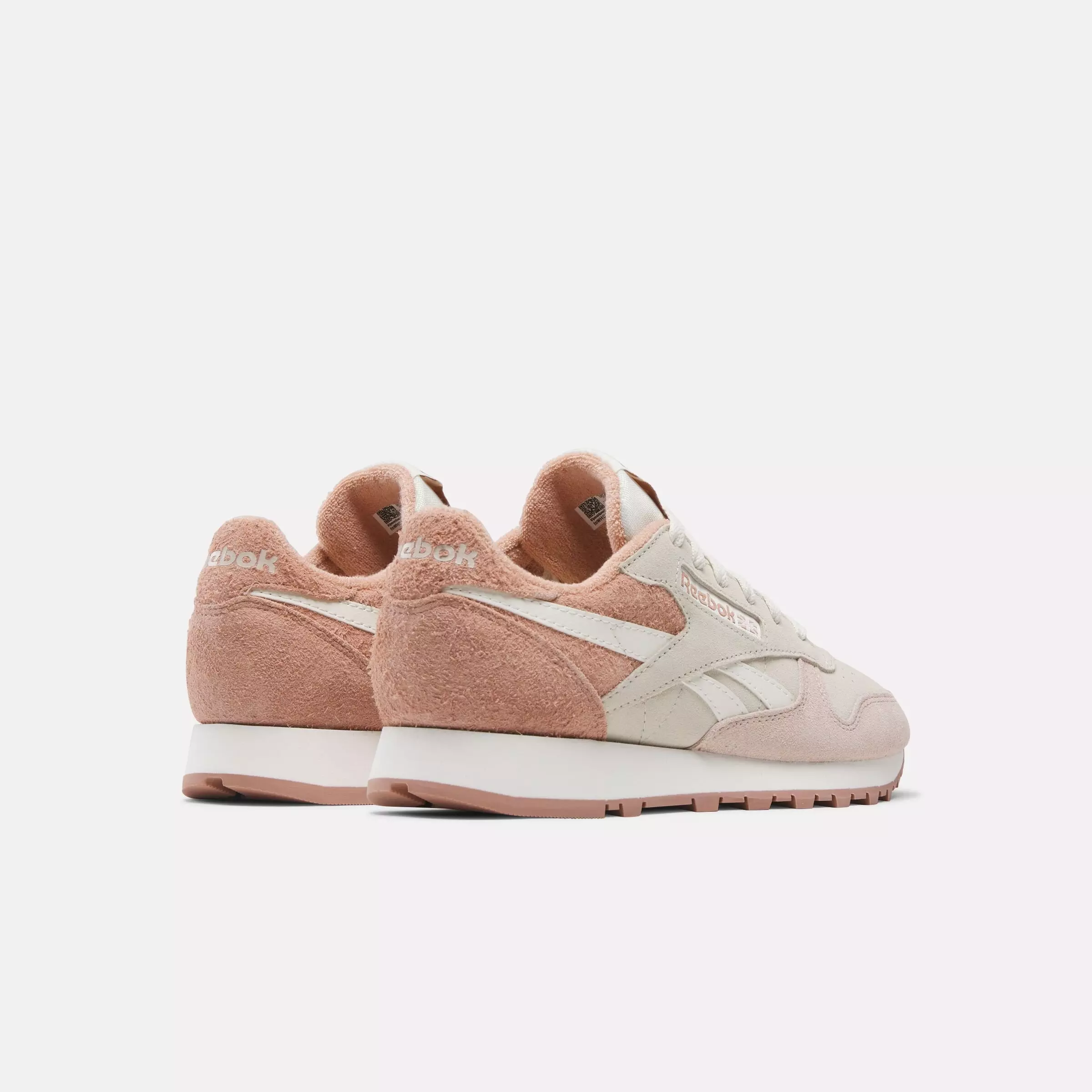 Reebok Classic Leather "Pink/Beige/White" Women's Shoe - PINK/BEIGE/WHITE
