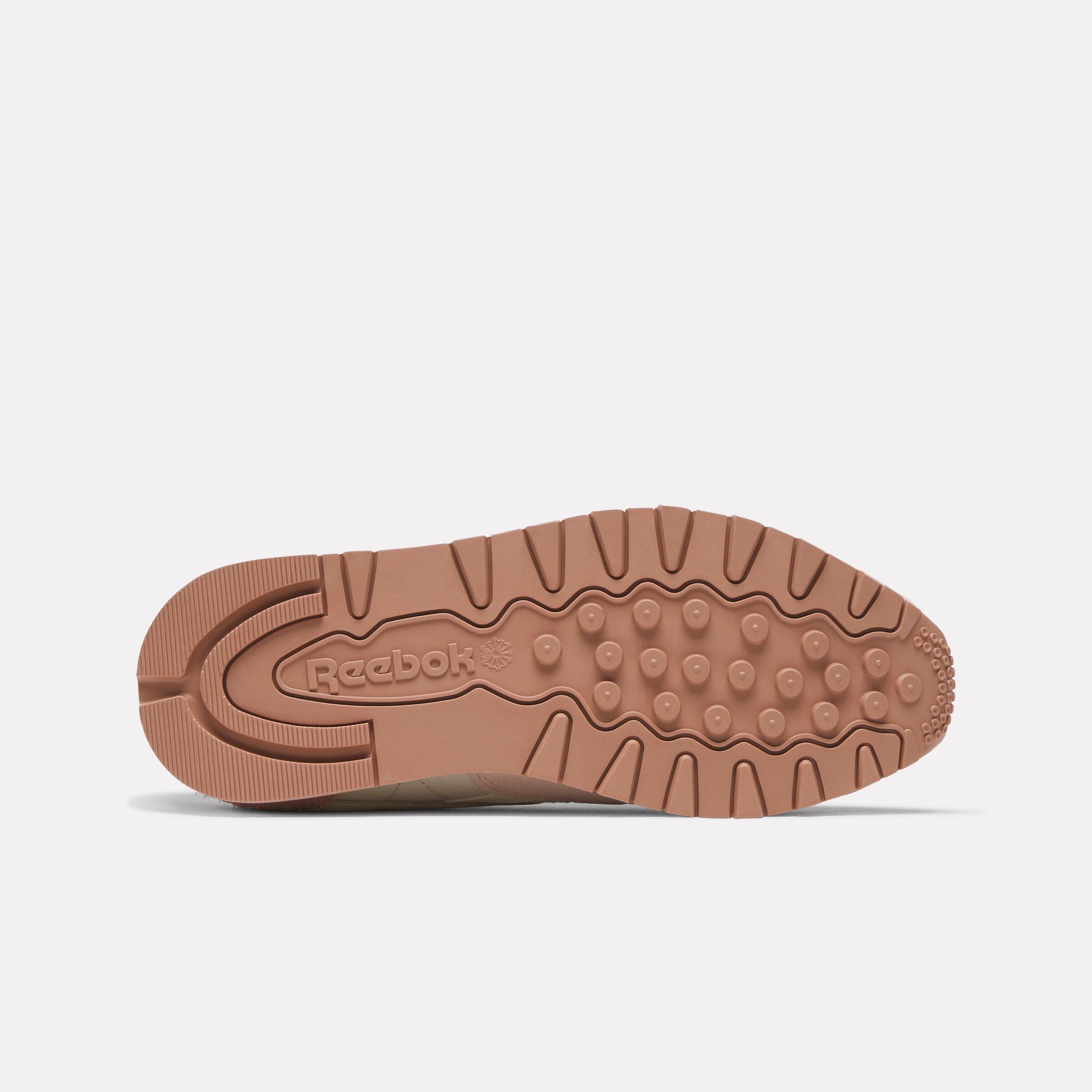 Reebok Classic Leather "Pink/Beige/White" Women's Shoe - PINK/BEIGE/WHITE Thumbnail View 5