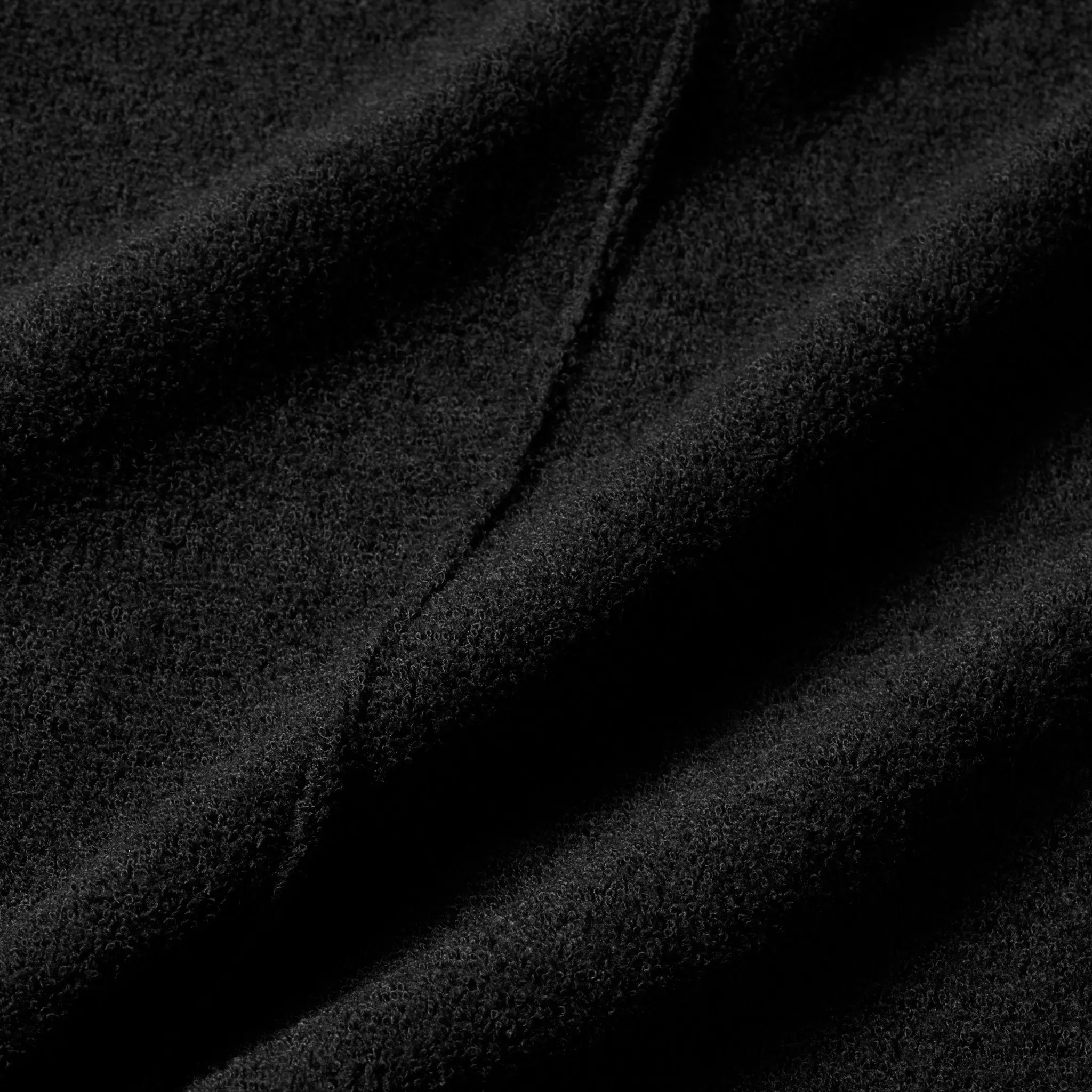 Nike Women's Studio Fleece Plush Oversized 1/4 Zip Cropped Top - Black/Off-White - BLACK/OFF-WHITE