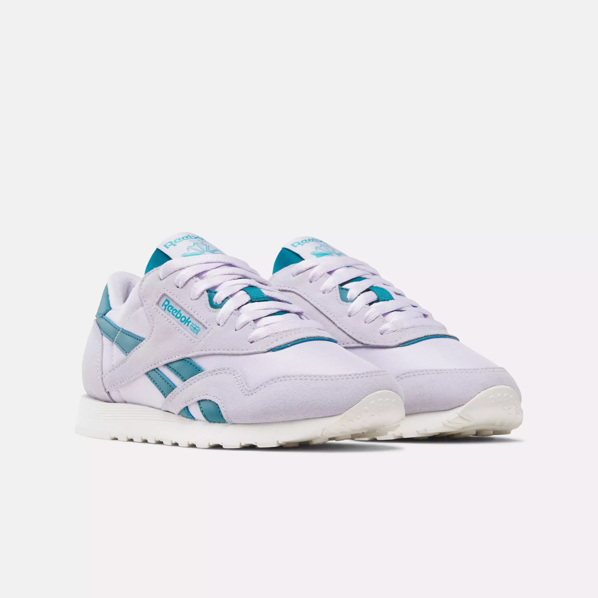 Reebok Classic Nylon "Grey/Teal" Women's Shoe - GREY/TEAL