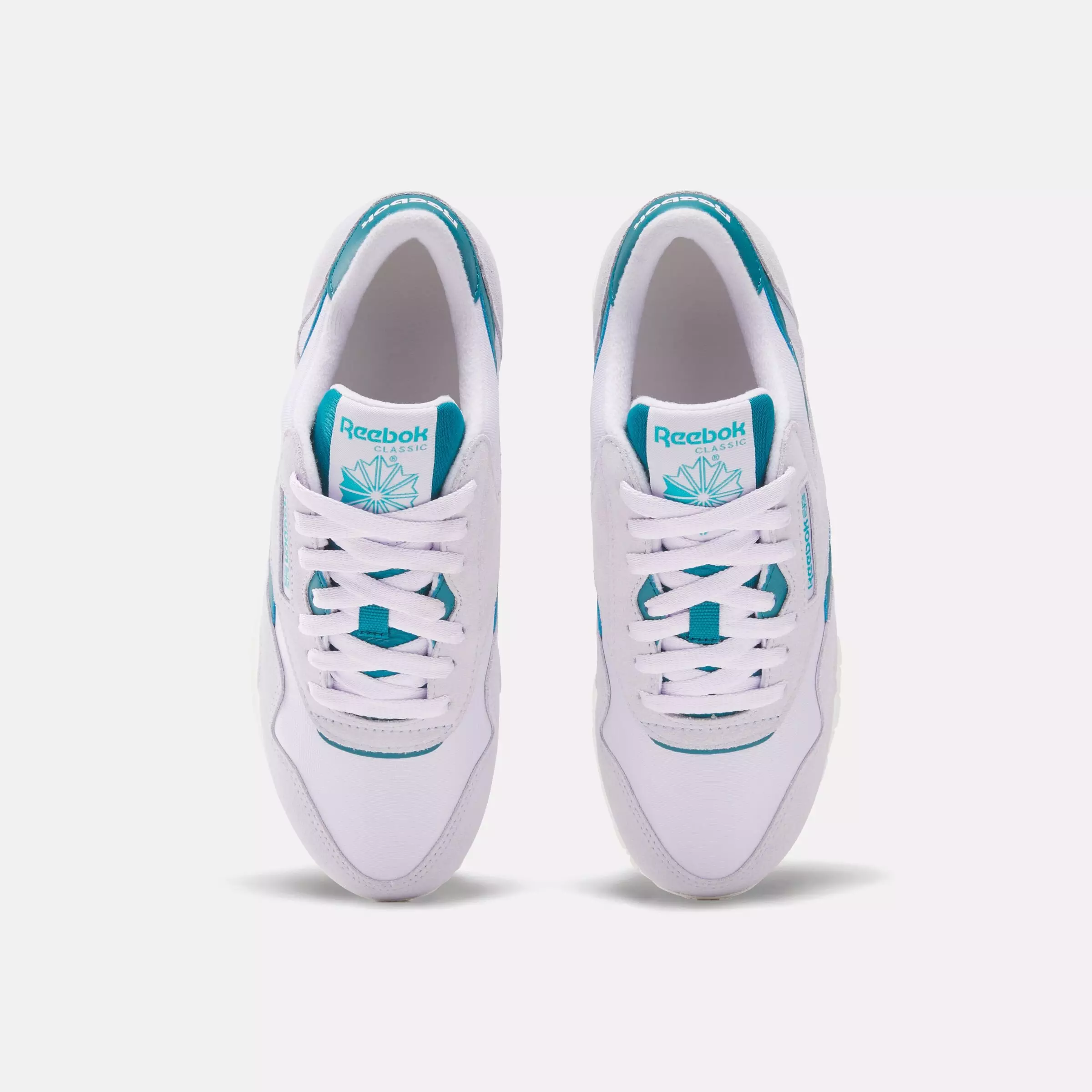 Reebok Classic Nylon "Grey/Teal" Women's Shoe - GREY/TEAL