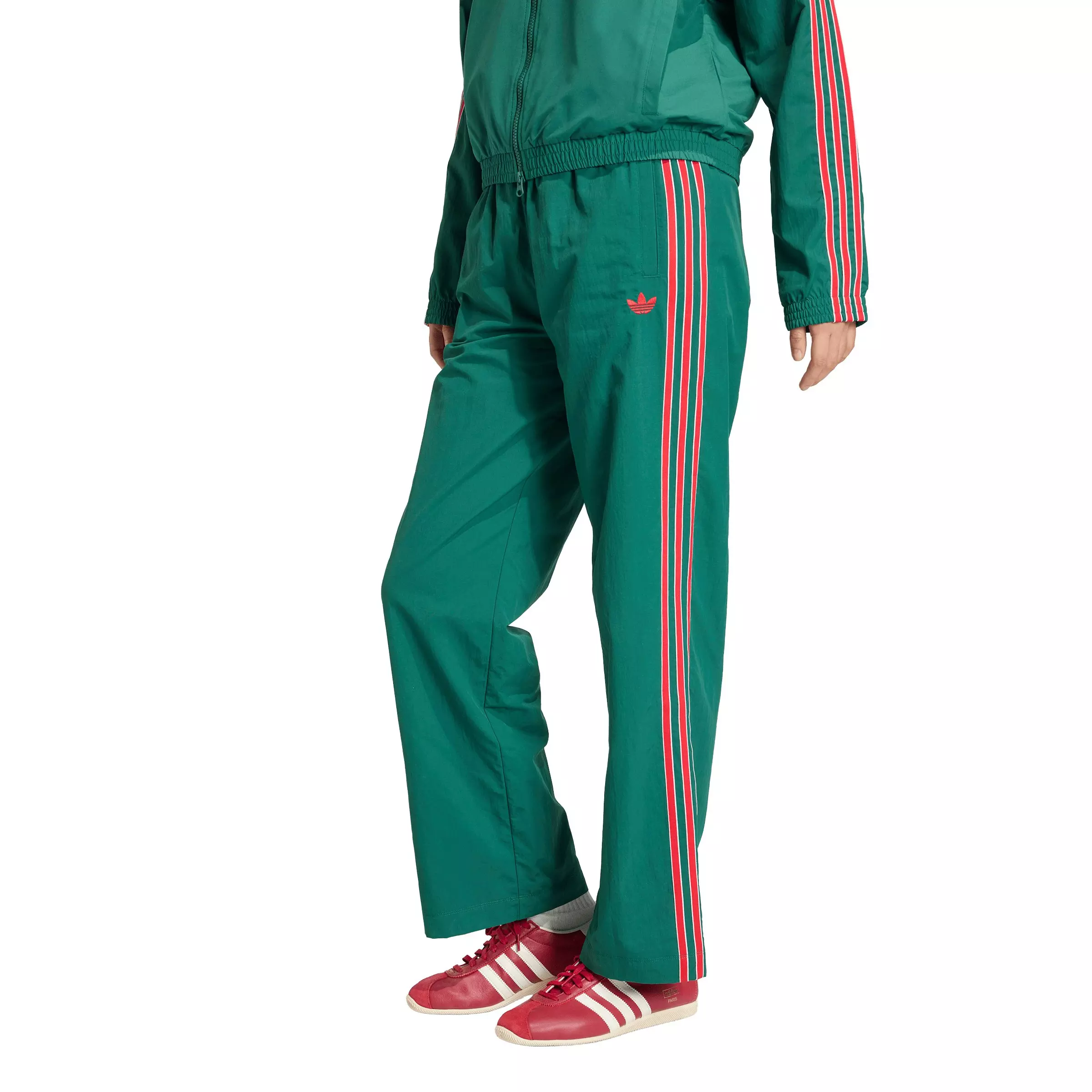 adidas Originals Women's SST Tracksuit Bottoms - Green - GREEN